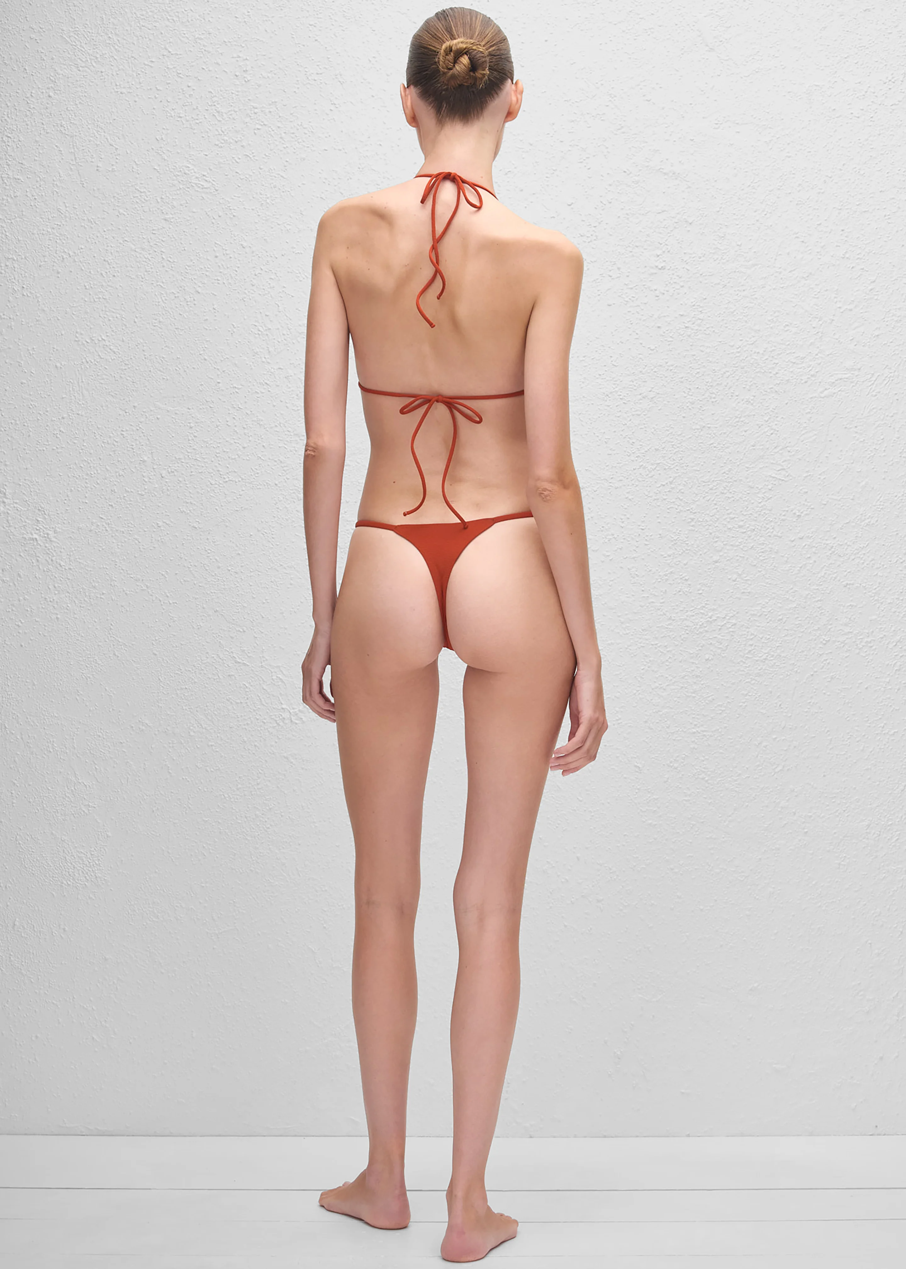 Matteau Tres Petite Briefs - Tomato Crinkle - Image 2