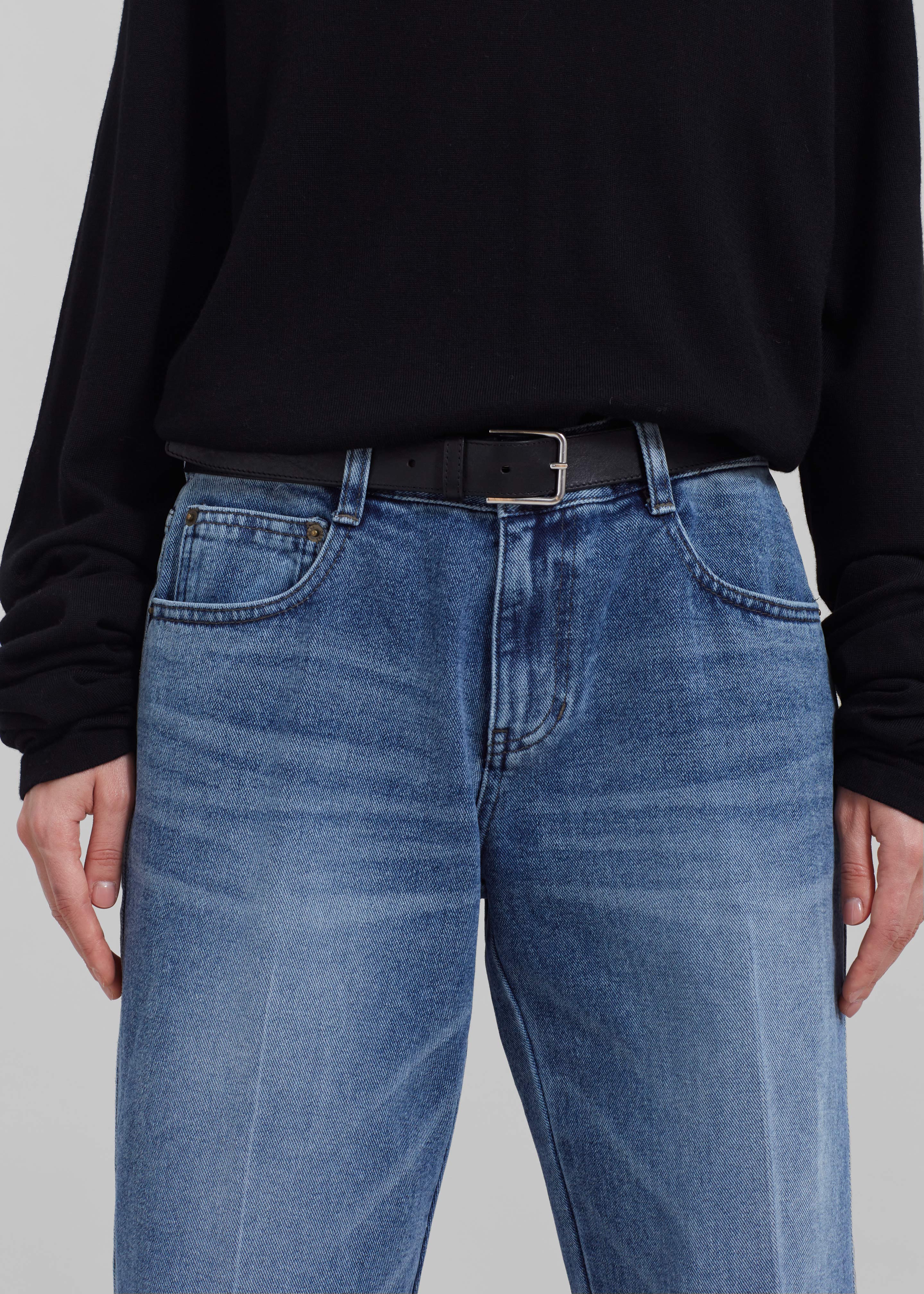 Montrose Straight Leg Jeans - Blue Wash - Image 4
