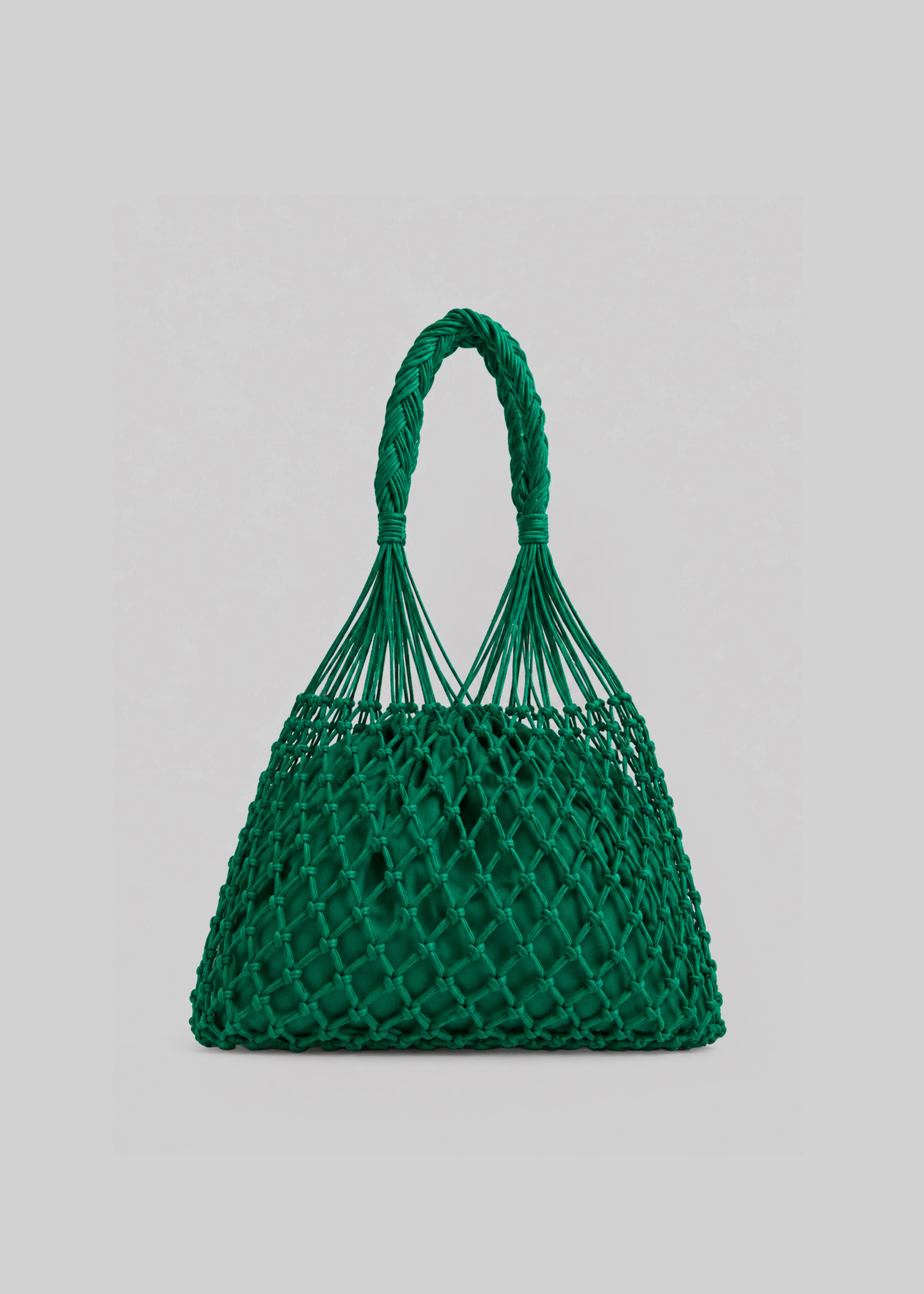 Naia Macrame Bag - Green - Image 8