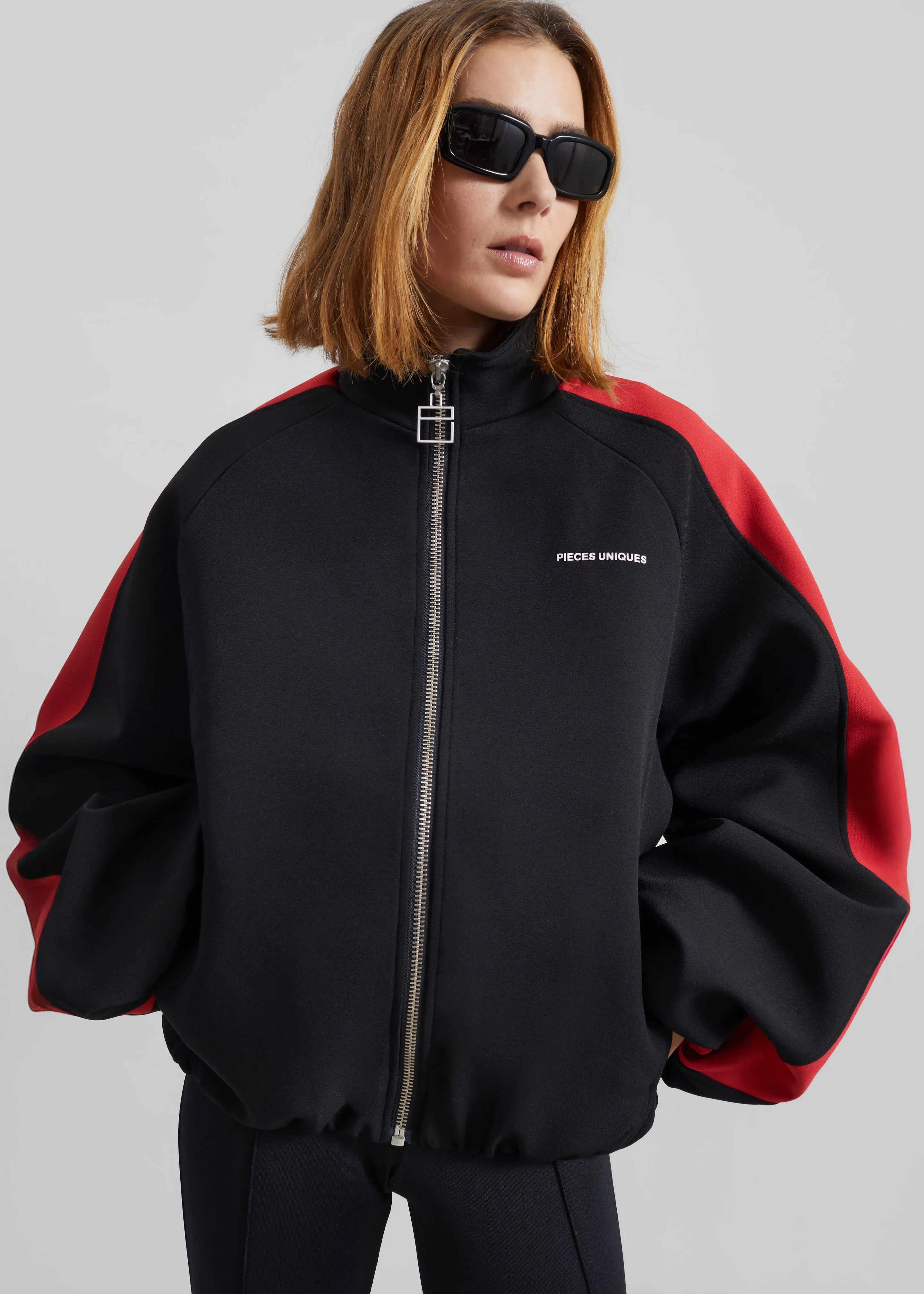 Pieces Uniques The Zayn Track Jacket - Black - Image 4