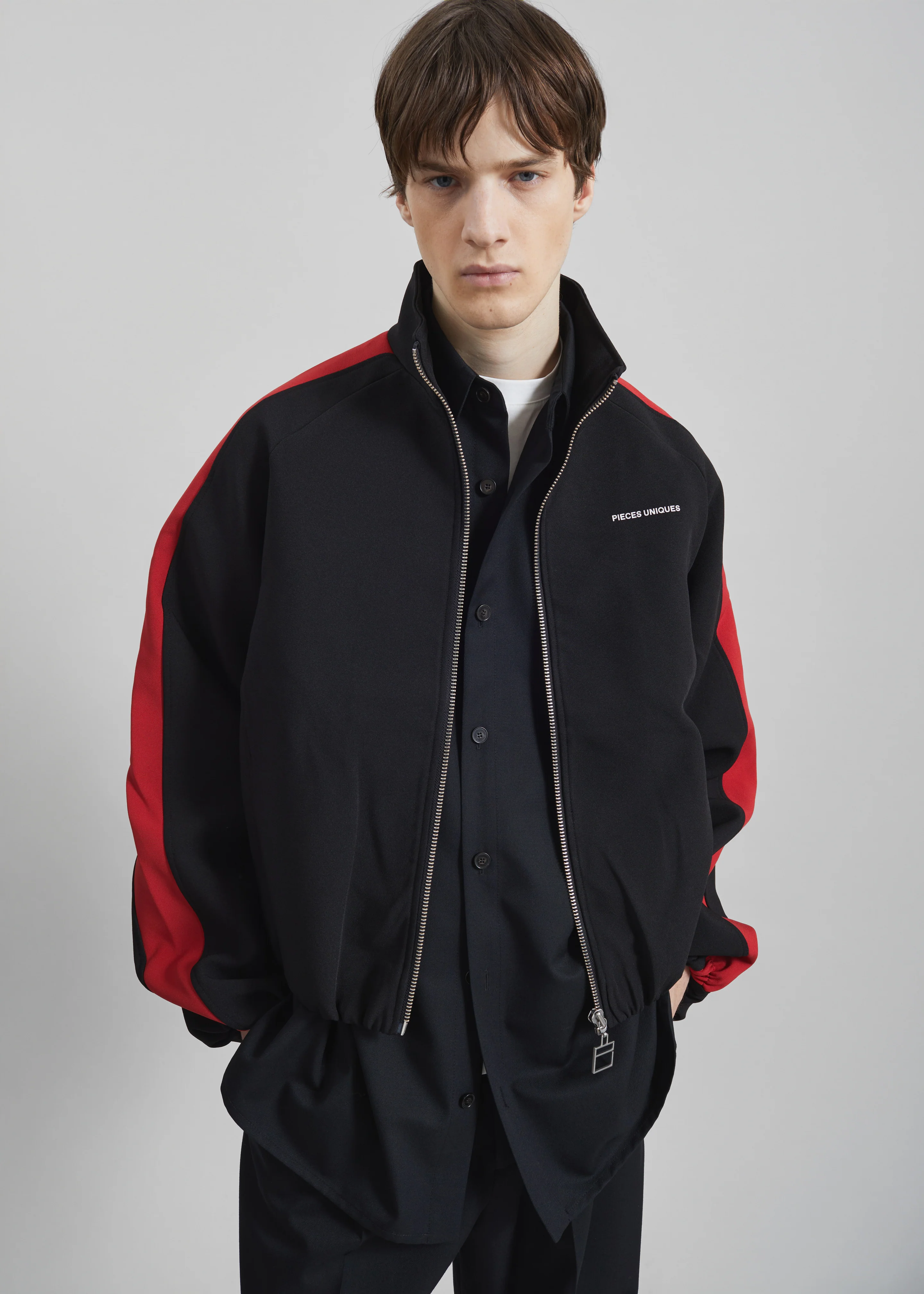 Pieces Uniques The Zayn Track Jacket - Black - Image 7