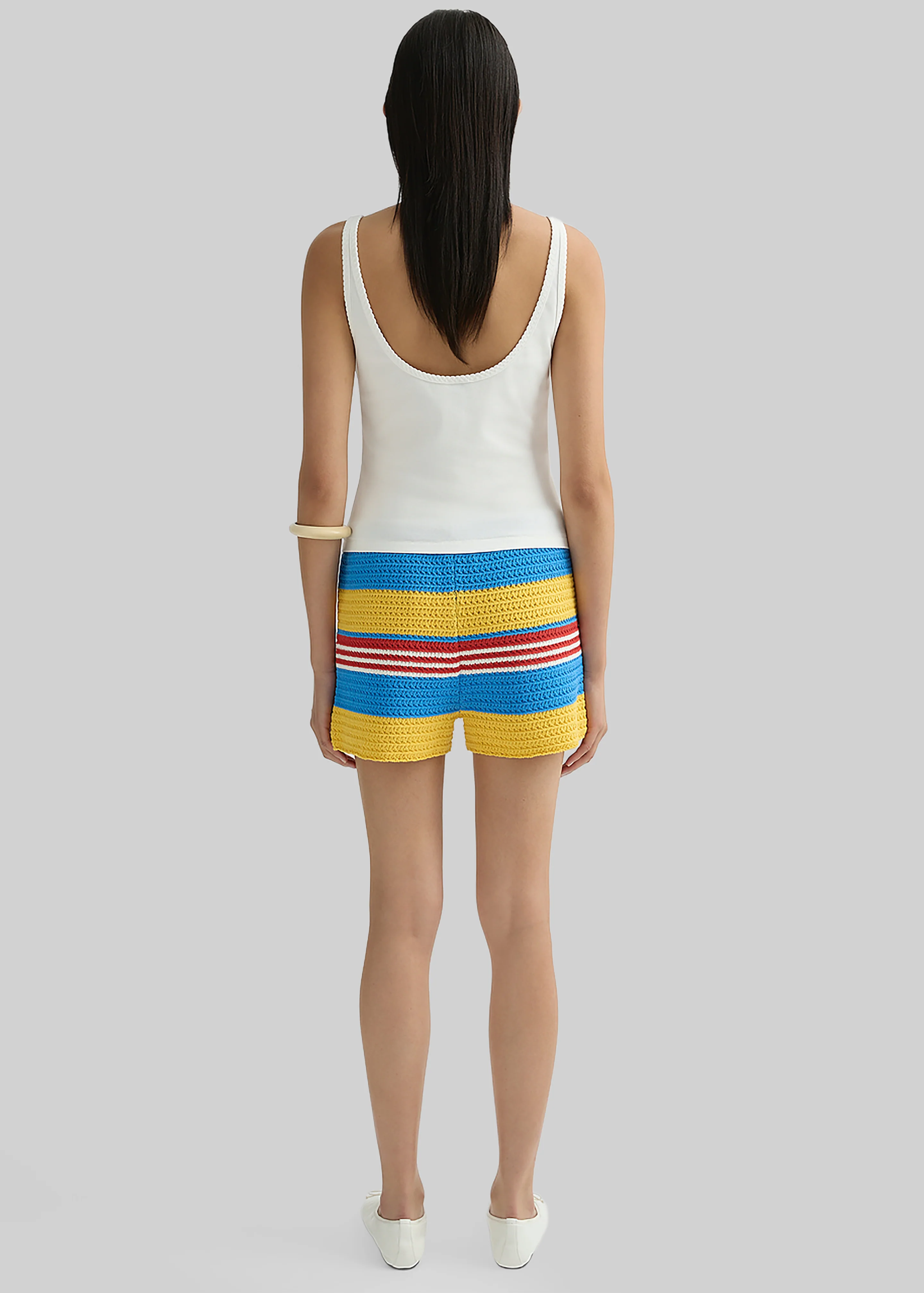 Posse Tammy Shorts - Blue Multistripe - Image 7