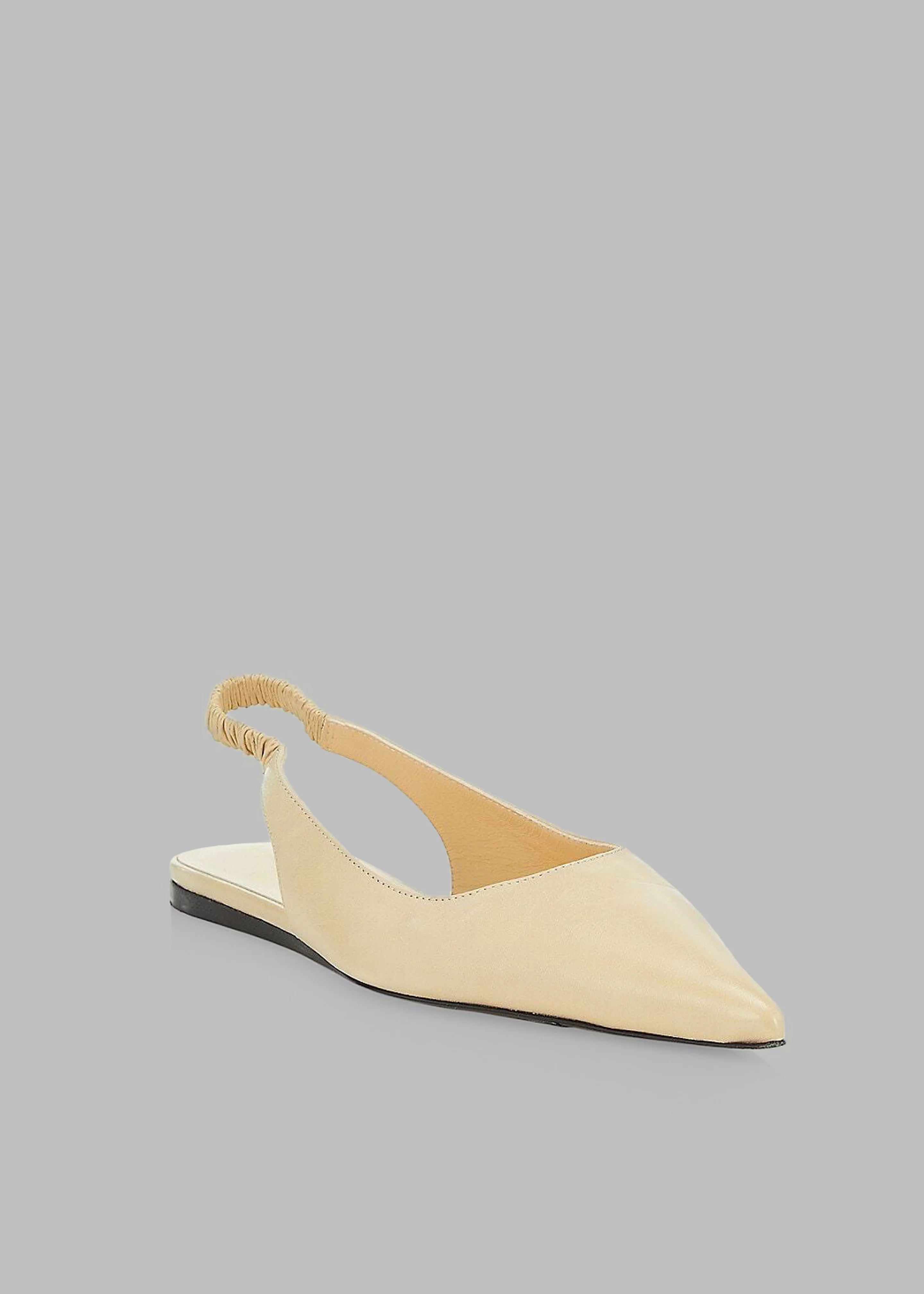 Proenza Schouler Spike Slingback Flats - Parchment - Image 6