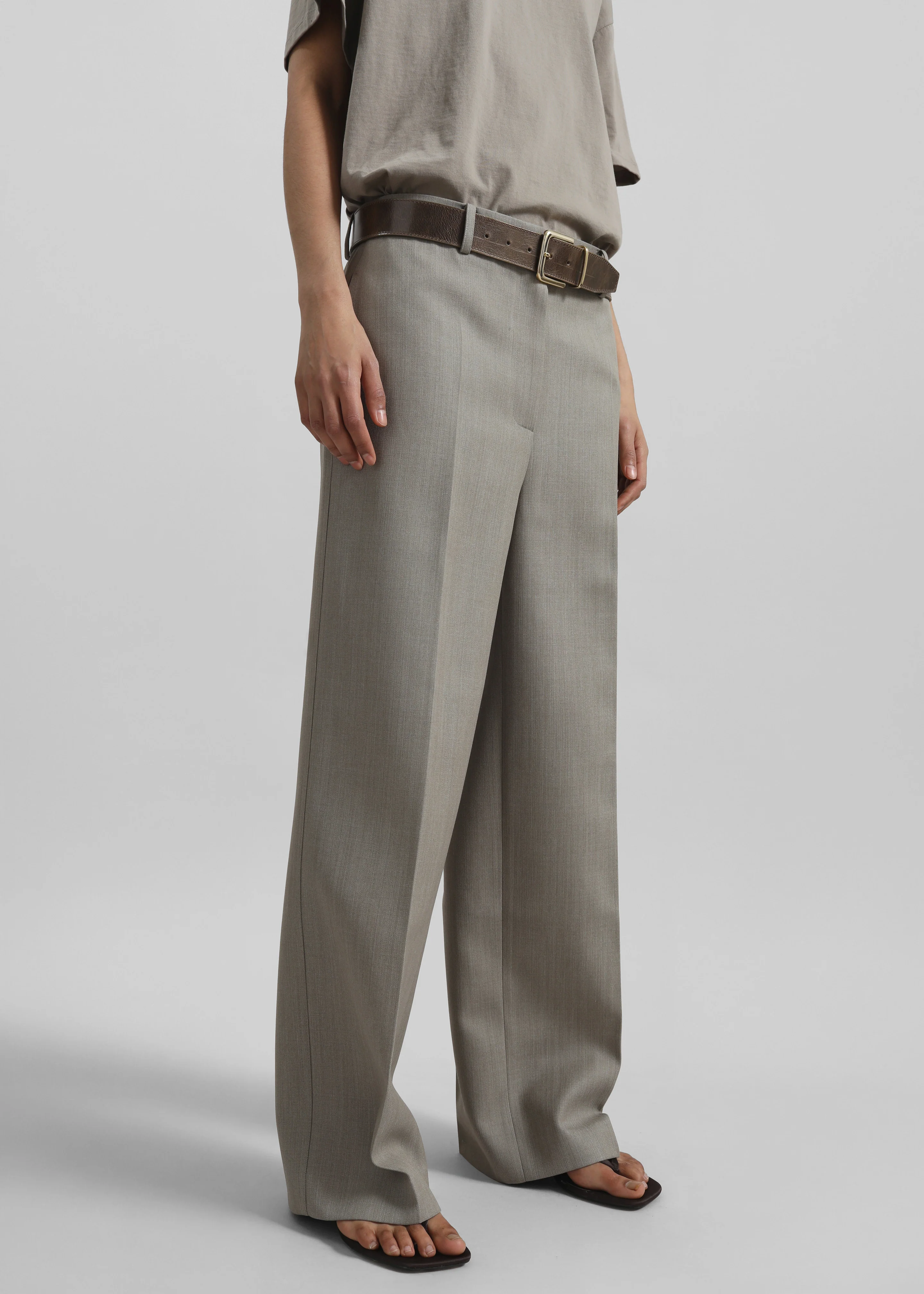 Salcott Trousers - Taupe - Image 4