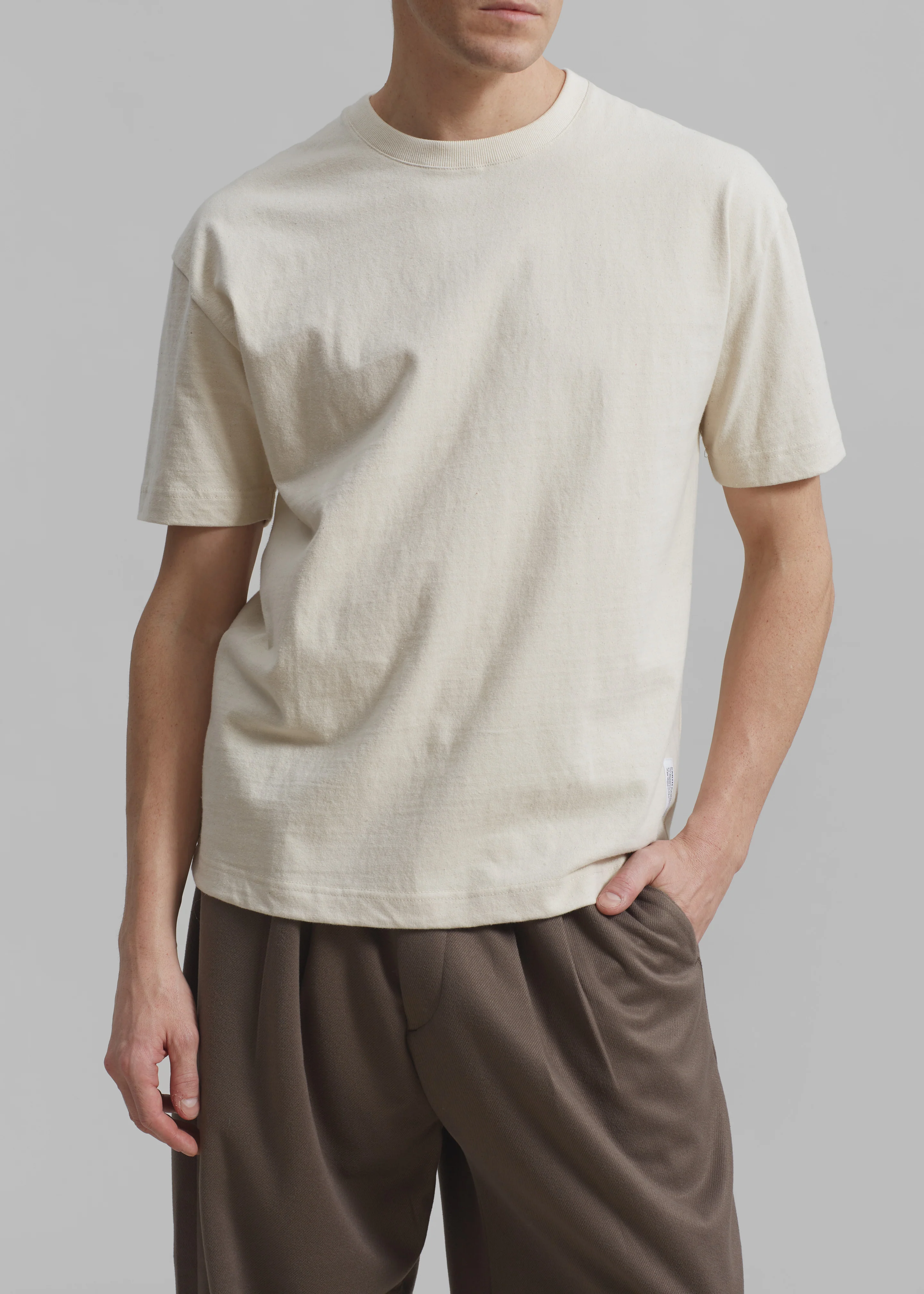 Samsøe Samsøe Nico T-Shirt - Undyed - Image 2