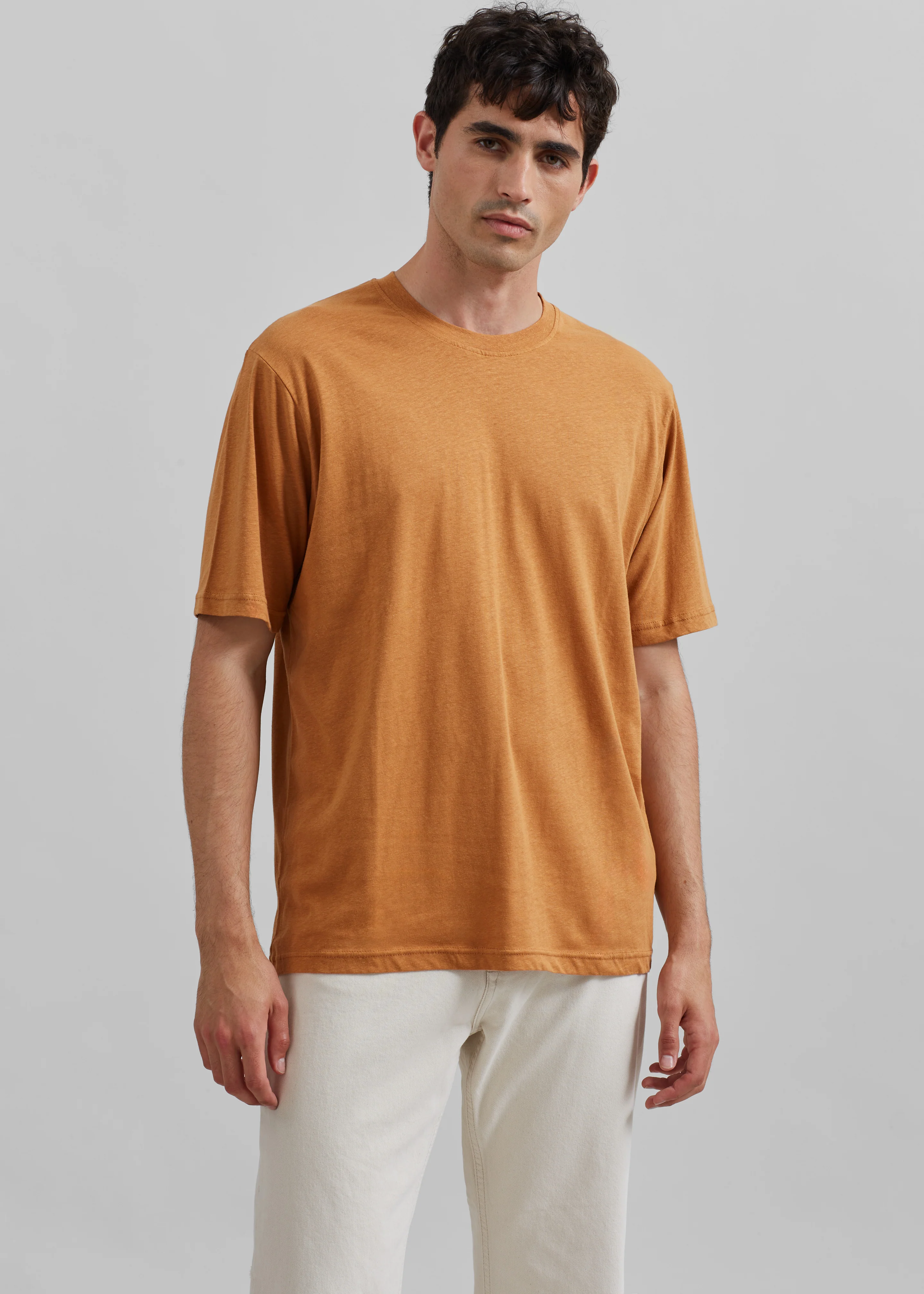 Samsøe Samsøe Saadrian T-Shirt - Meerkat - Image 4