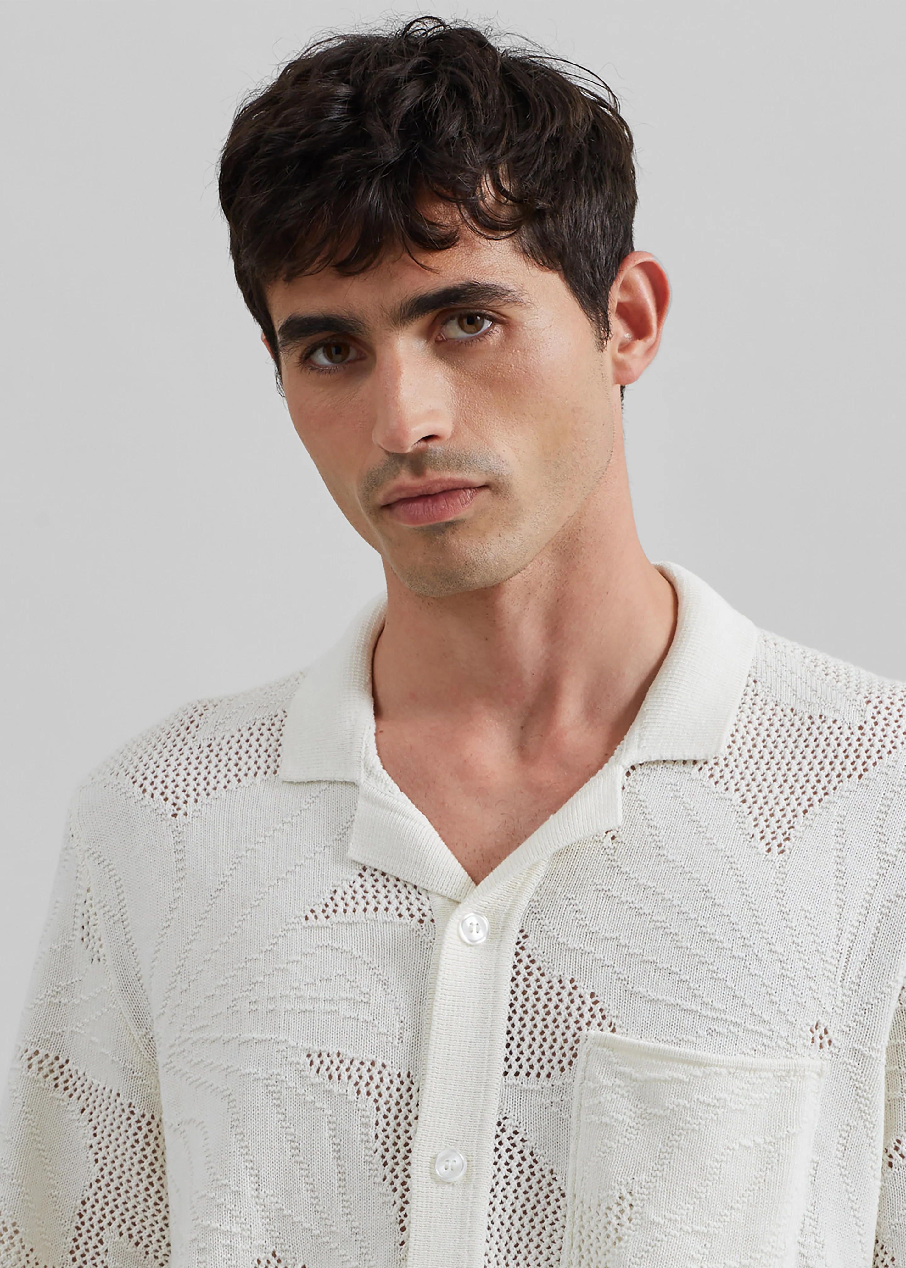 Samsøe Samsøe Saconald Shirt - Clear Cream - Image 4