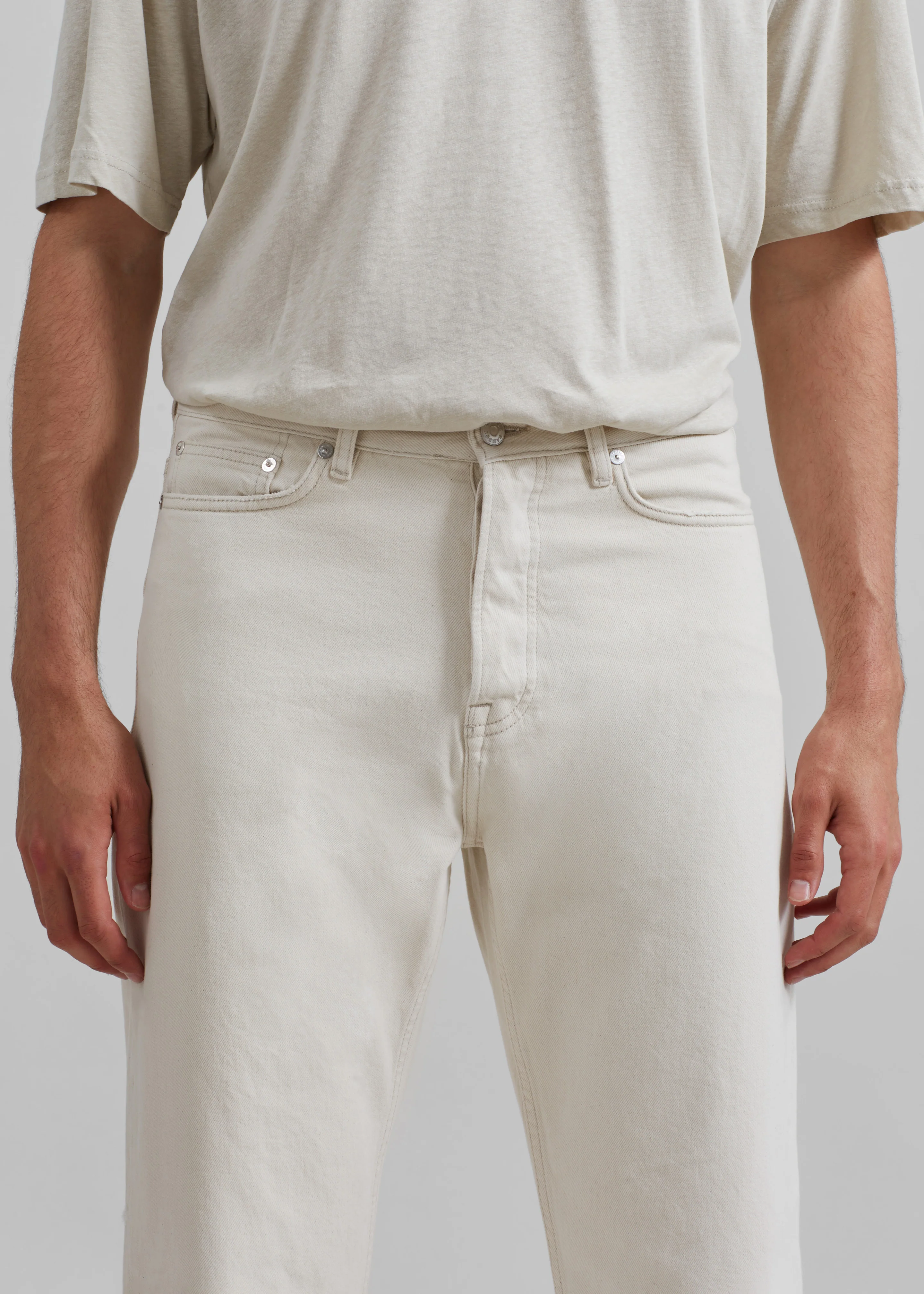 Samsøe Samsøe Saeddie Jeans - Natural - Image 3
