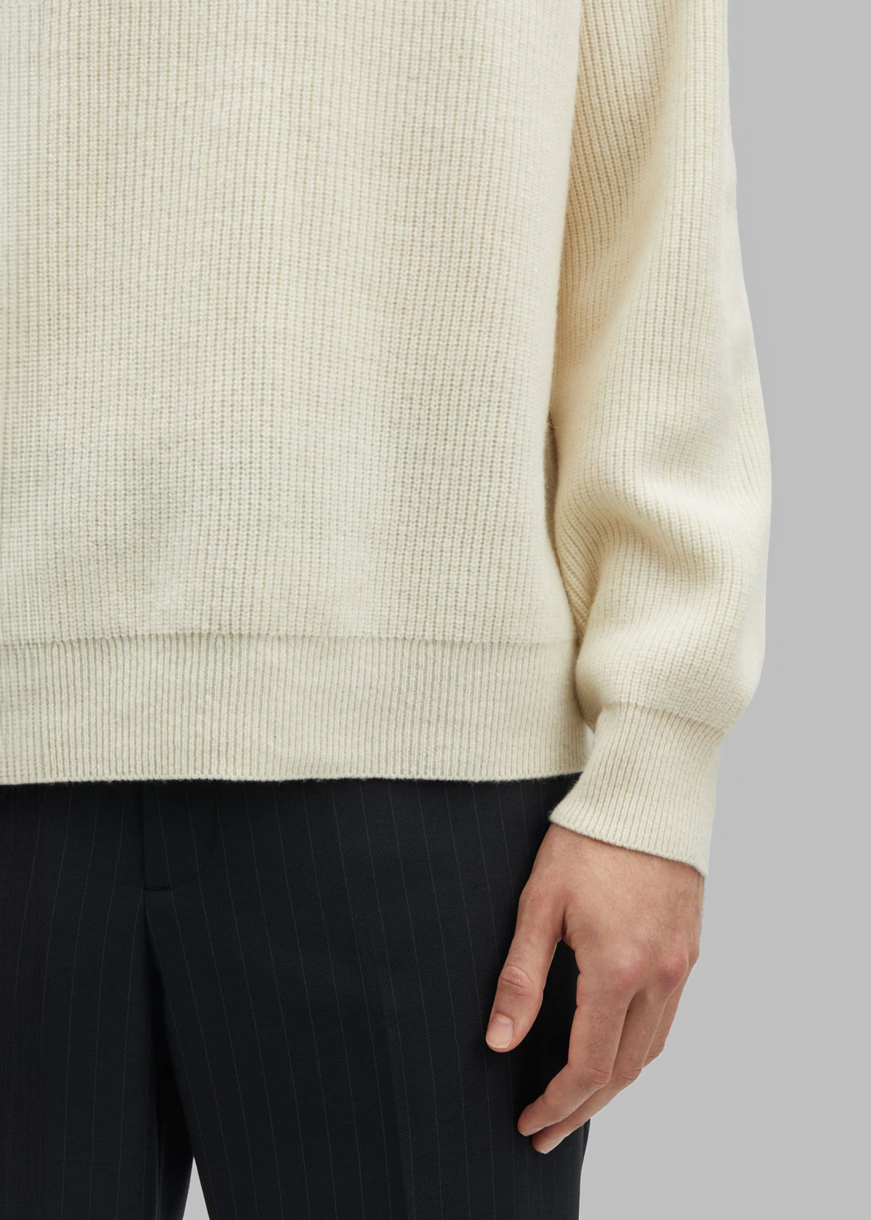 Samsøe Samsøe Saisaks Sweater - Clear Cream - Image 3