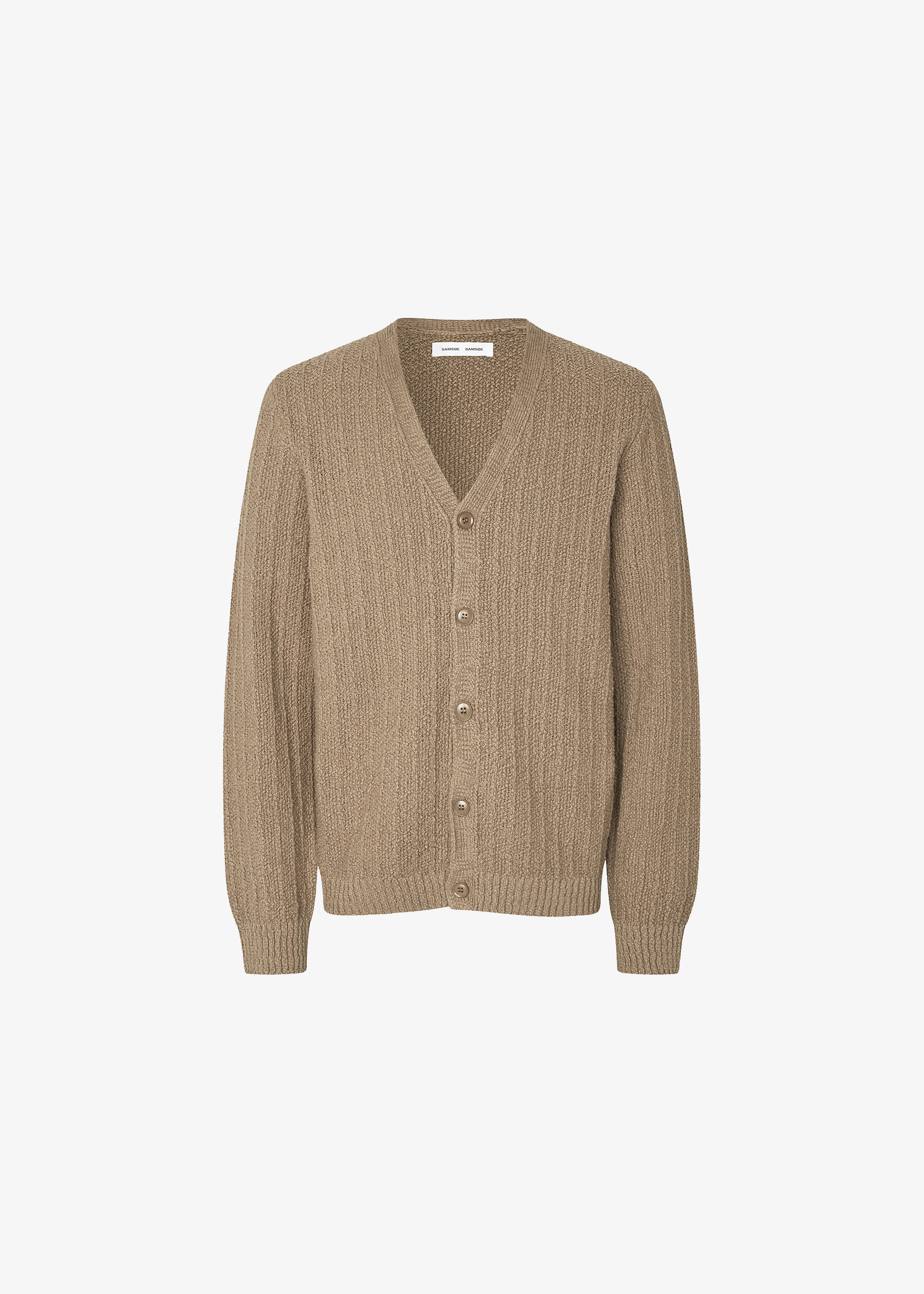 Samsøe Samsøe Samicah Cardigan - Greige - Image 5
