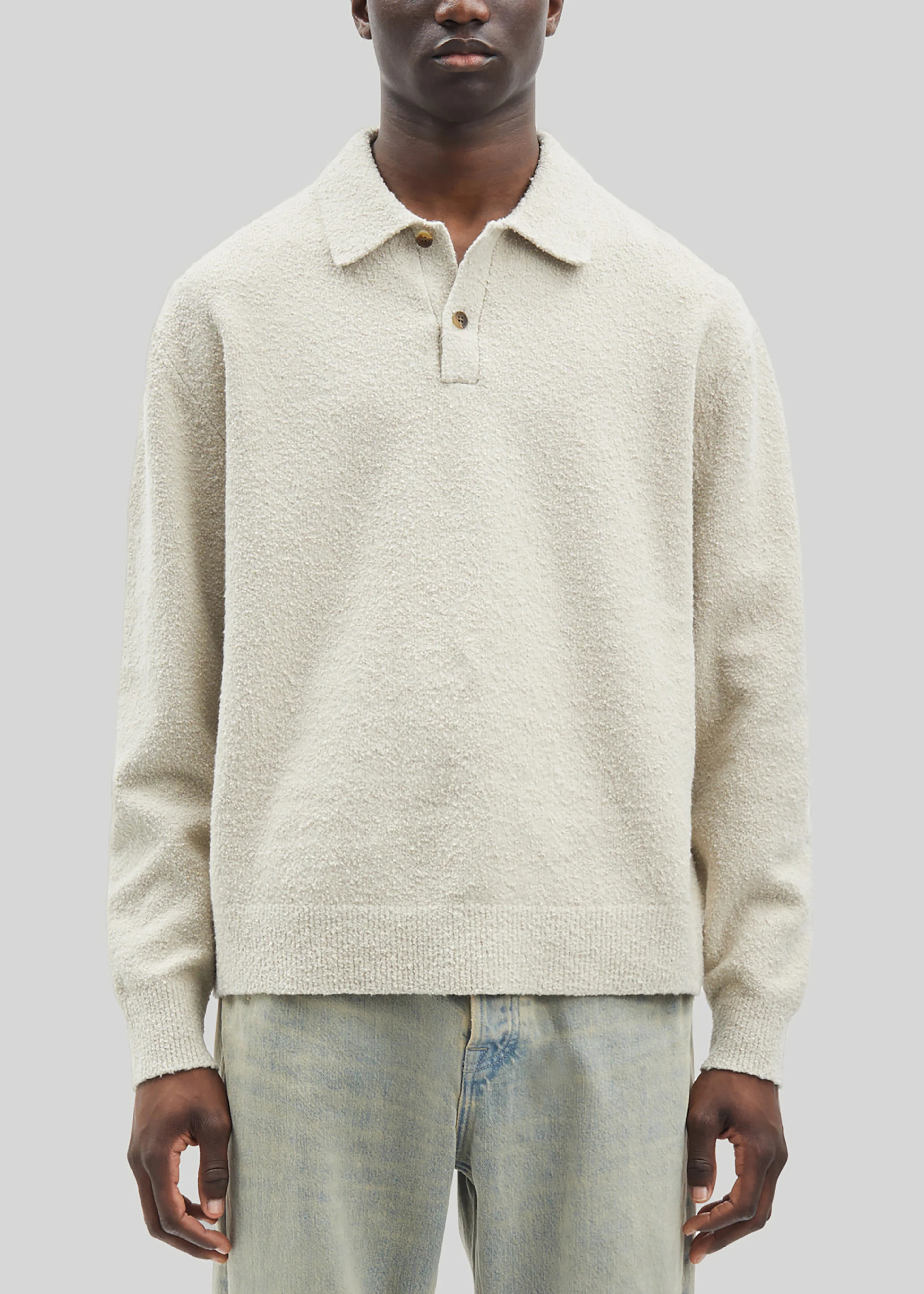 Samsøe Samsøe Sanino Polo - Clear Cream - Image 2
