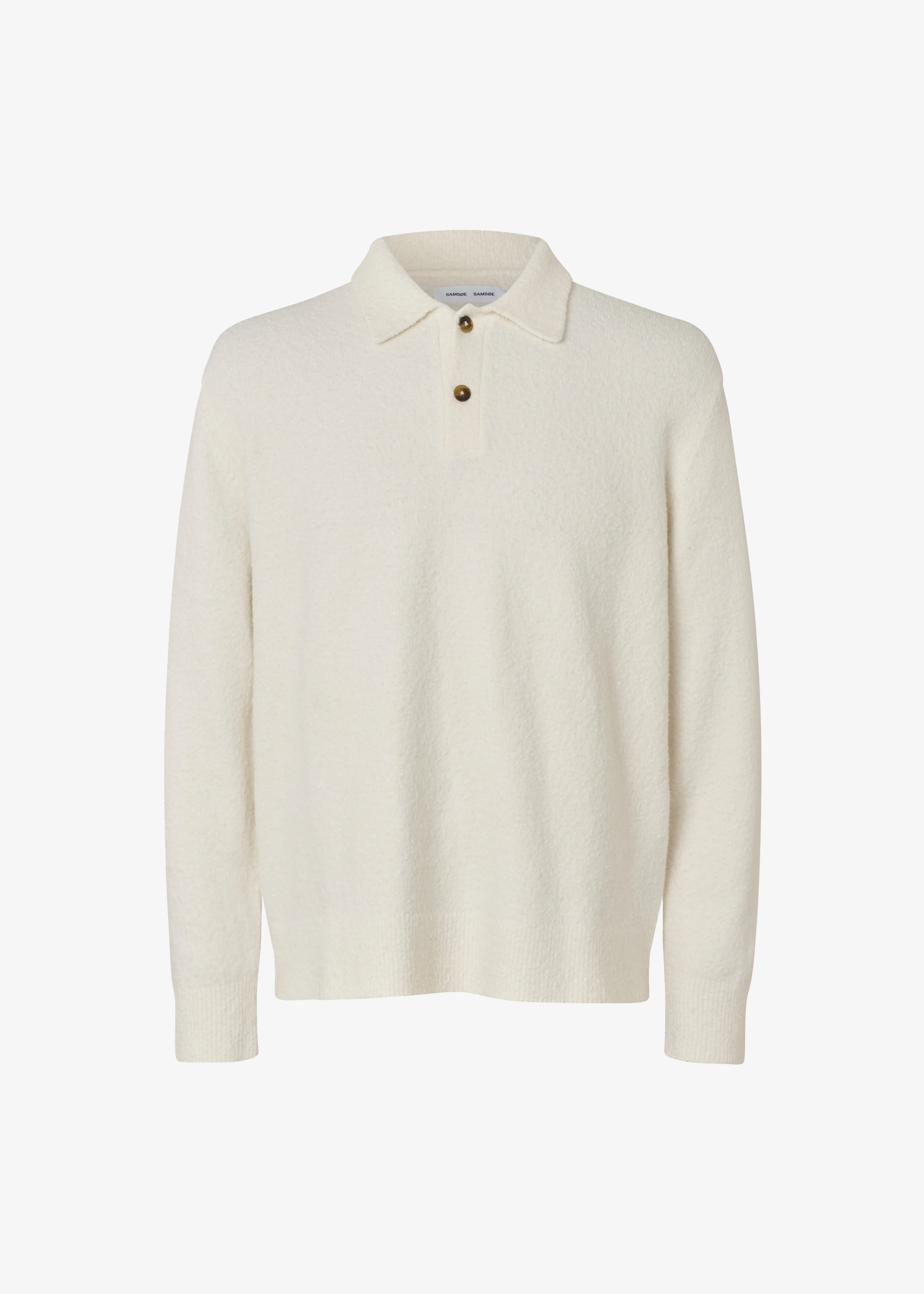 Samsøe Samsøe Sanino Polo - Clear Cream - Image 7