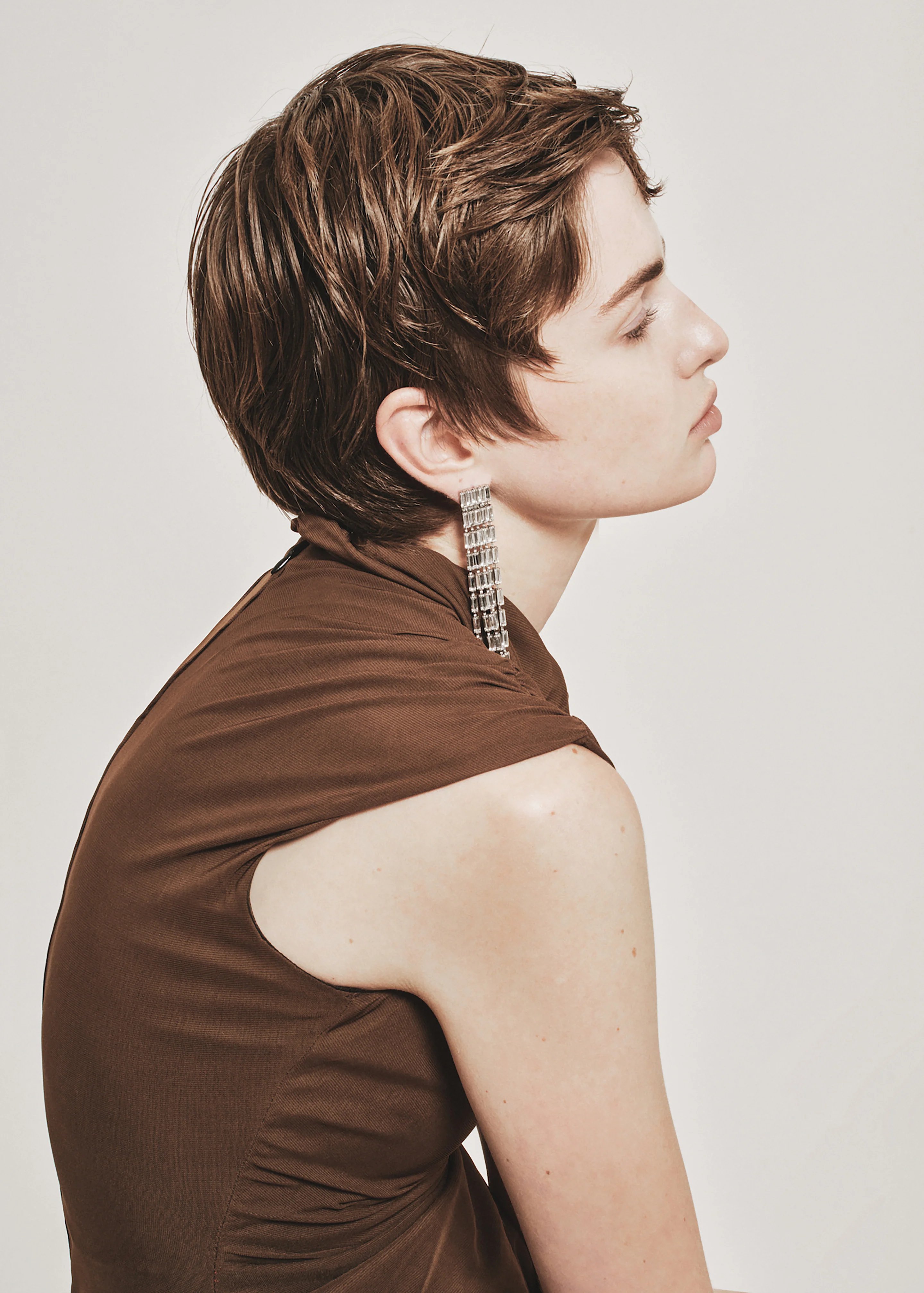 Sharra Pagano Empire Earrings - Silver - Image 5