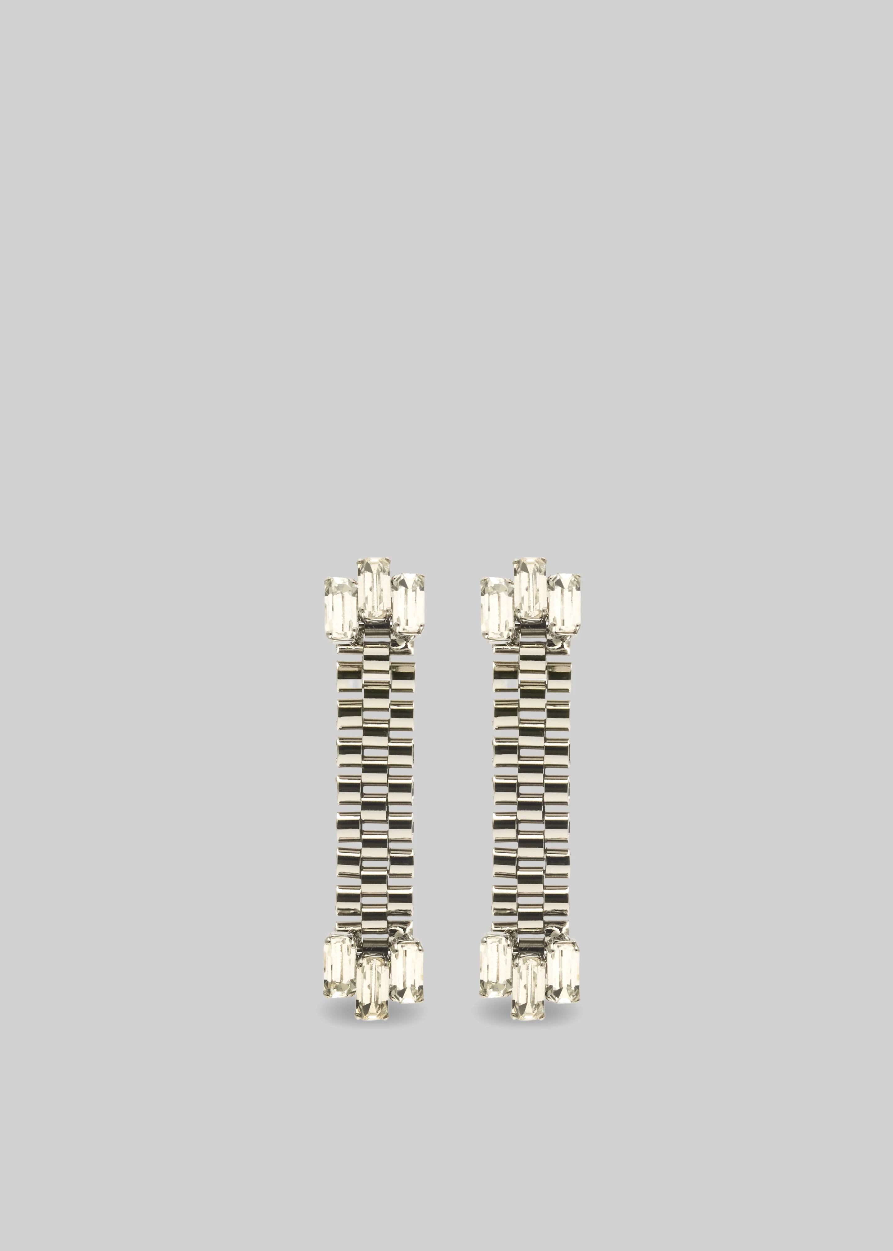 Sharra Pagano On Time Earrings - Silver - Image 2