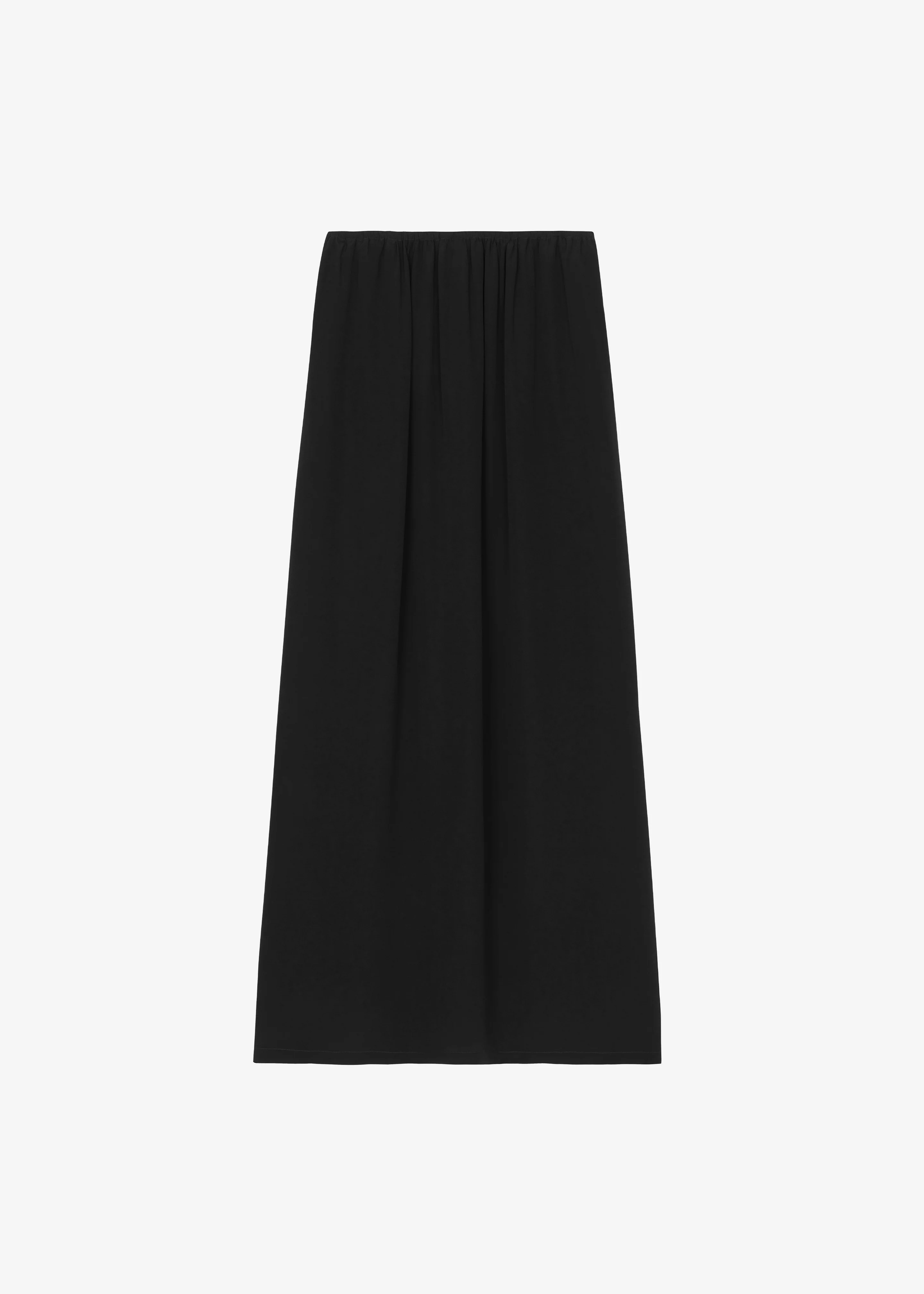 Sibena Silk Maxi Skirt - Black - Image 8