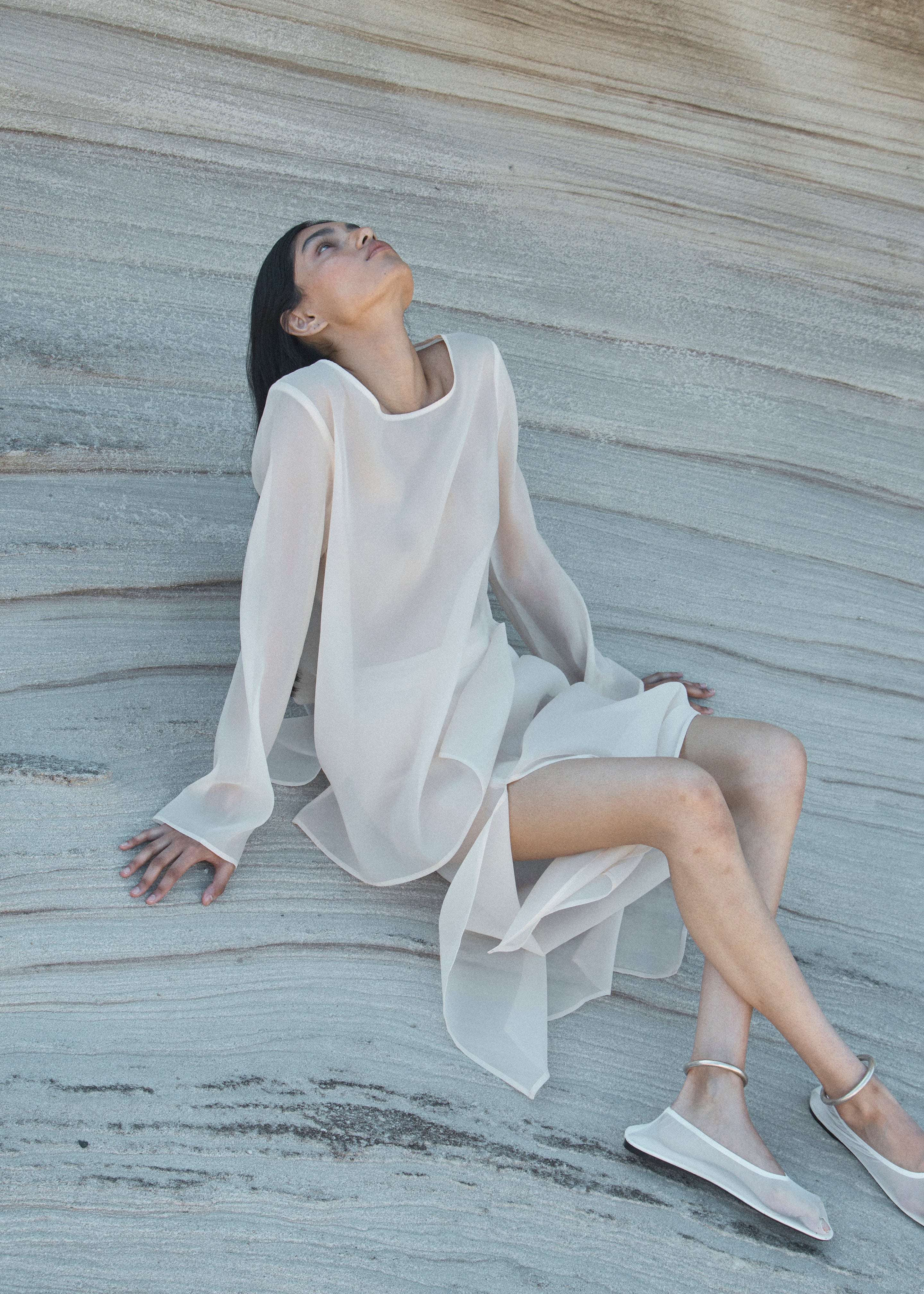 Solaqua Laurent Skirt - Ivory - Image 2