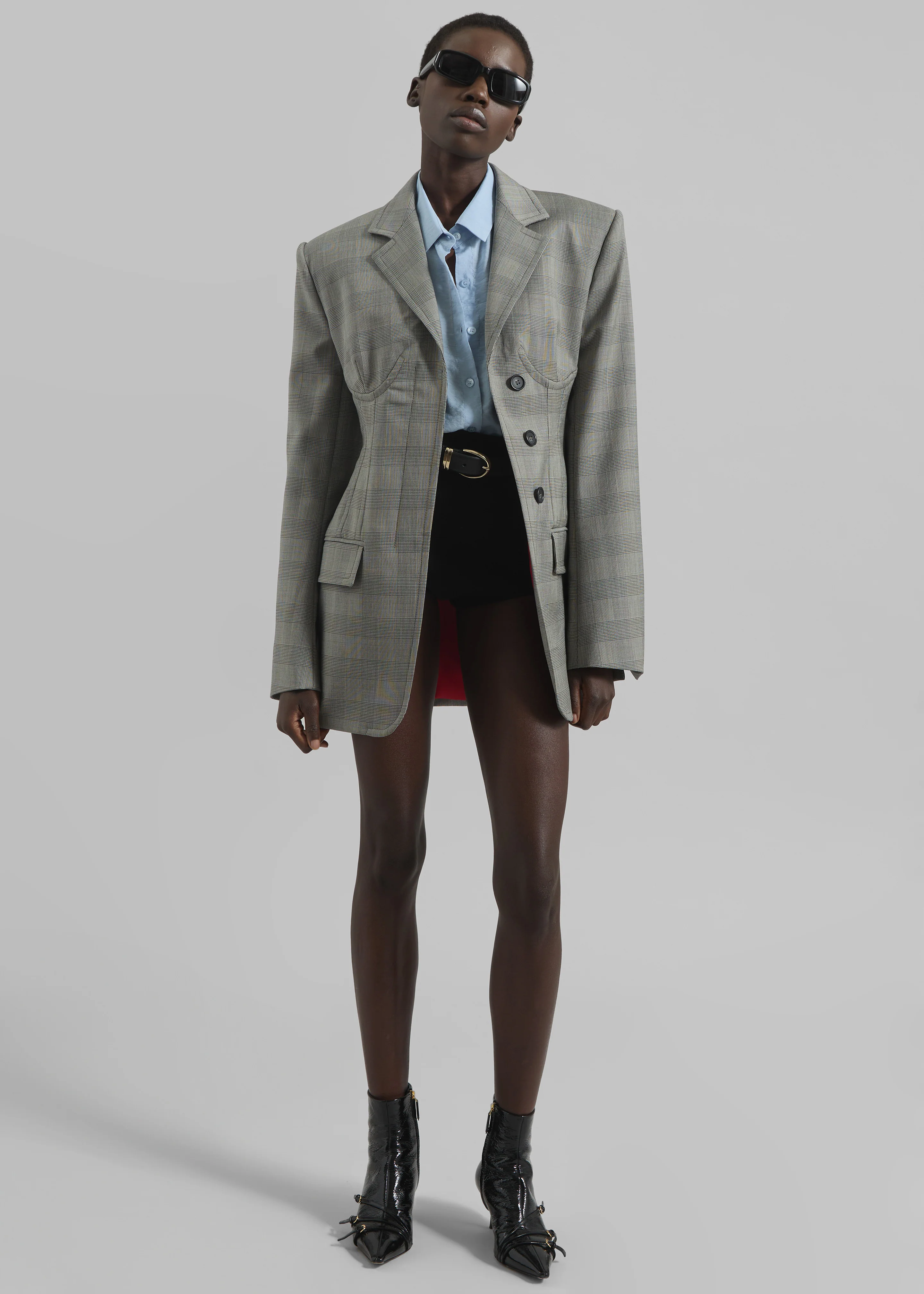 Sportmax Emy Blazer - Grey - Image 6