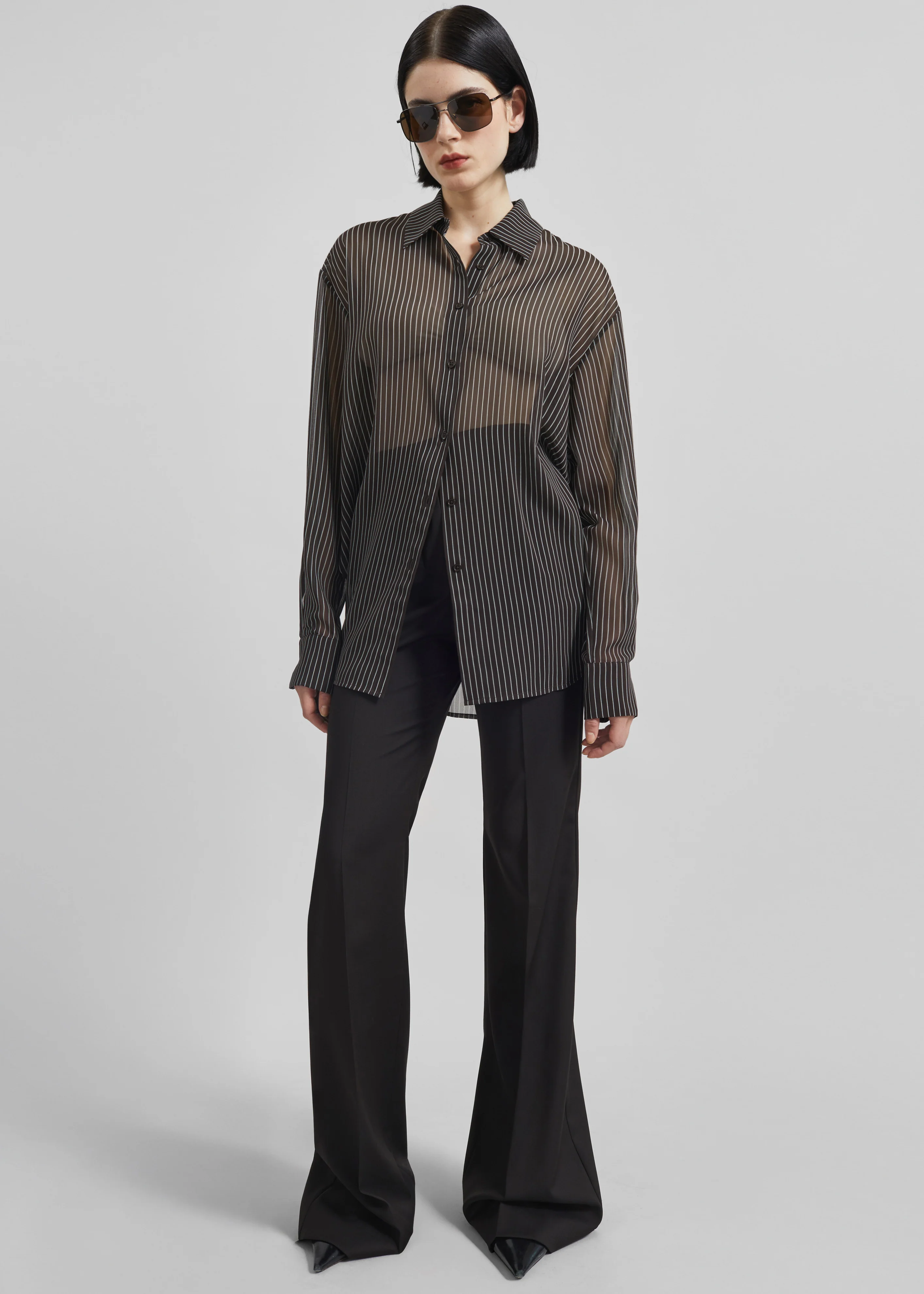 Sportmax Hangar Pants - Chocolate - Image 2