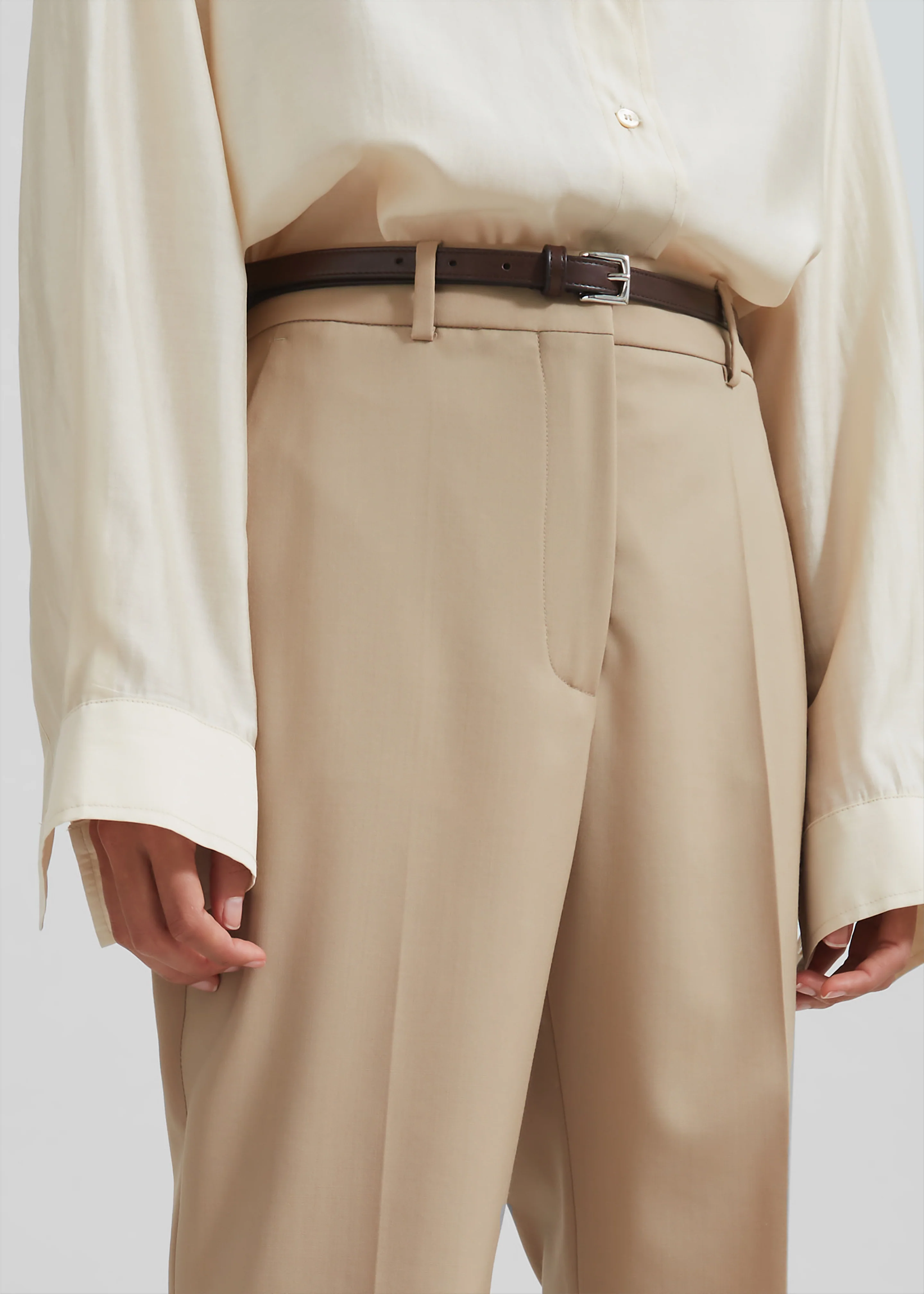 Sportmax Hangar Trousers - Beige - Image 6