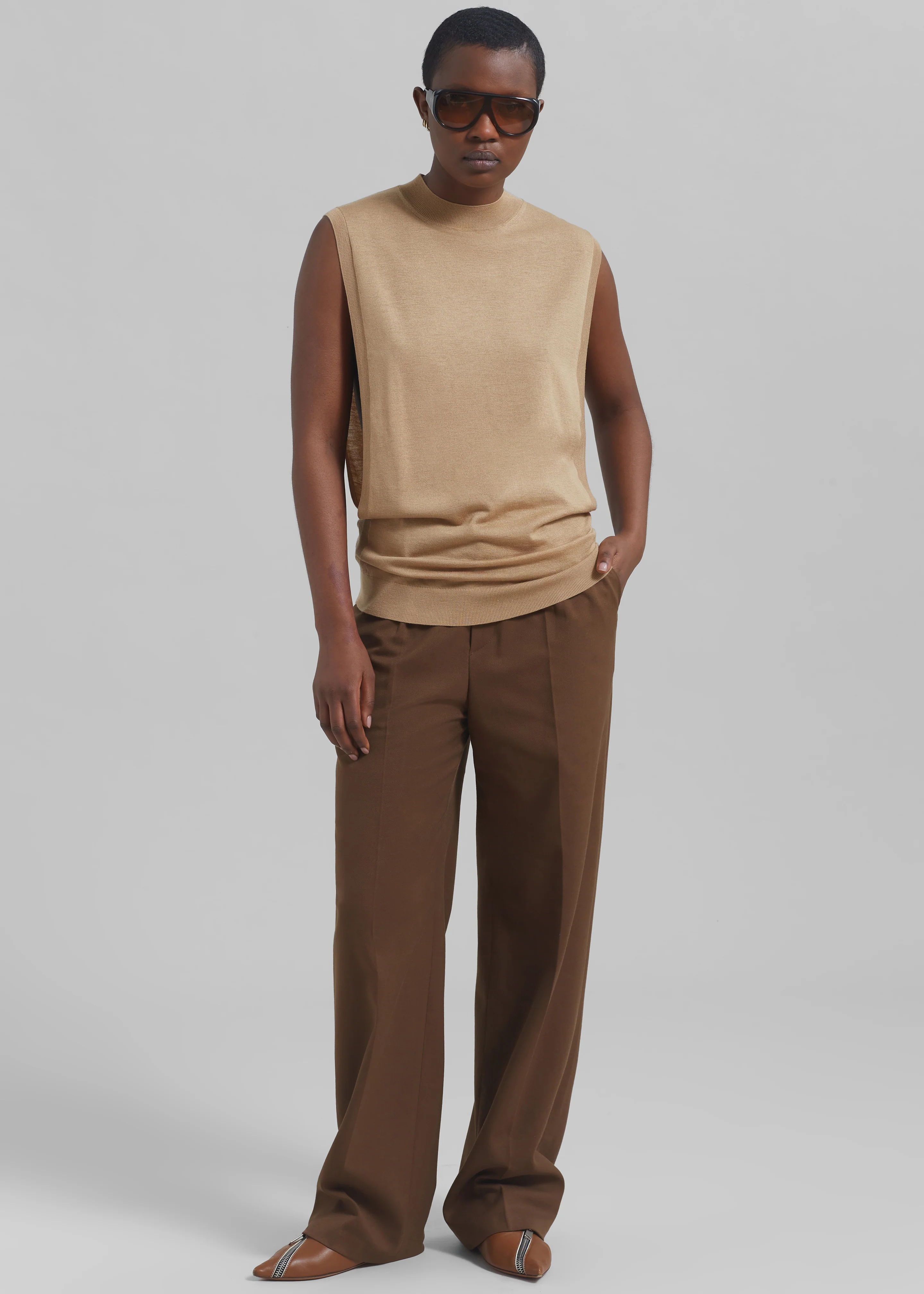 Sportmax Odissea Top - Beige - Image 6