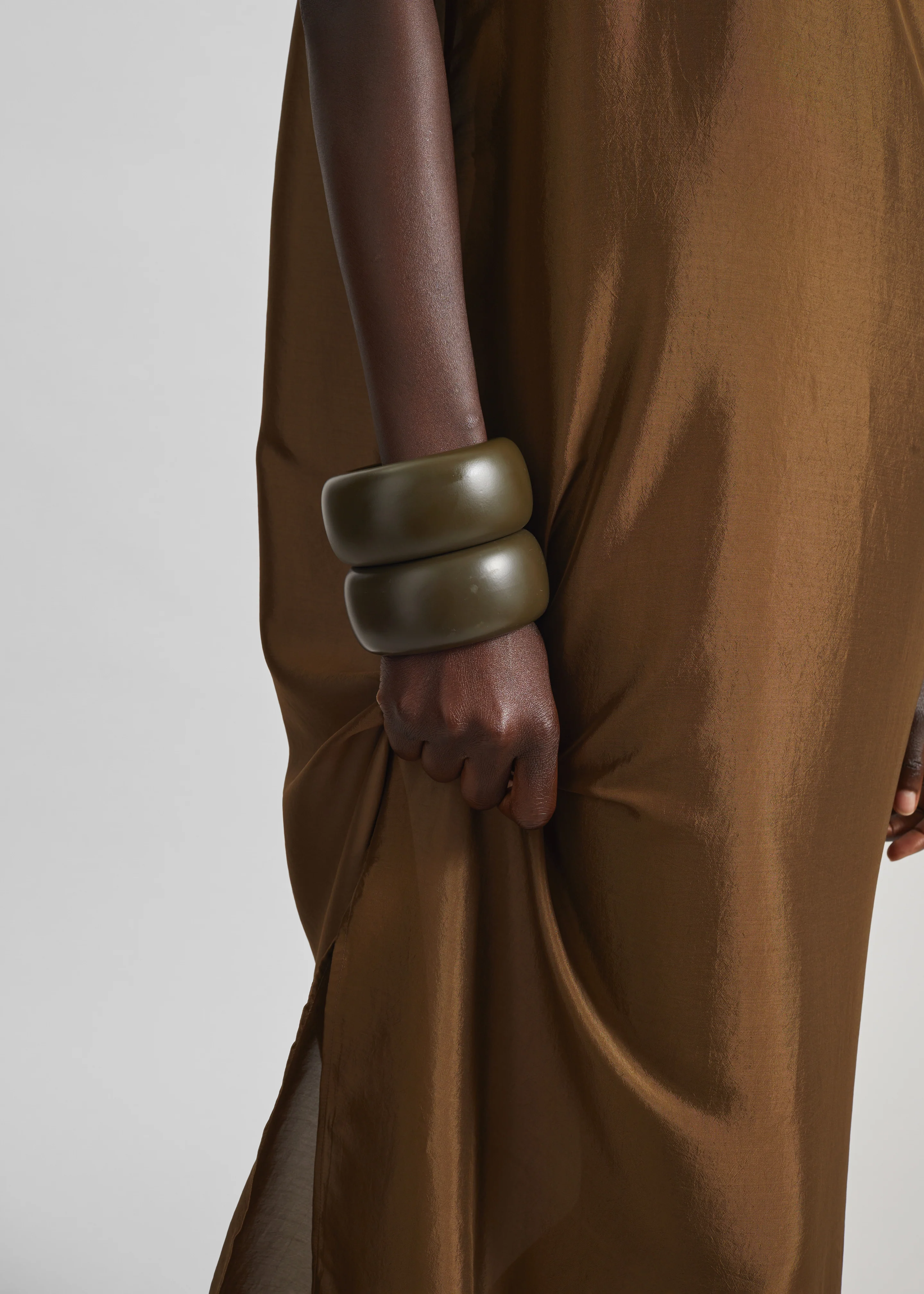 TFS Matte Bangle - Moss Green - Image 3