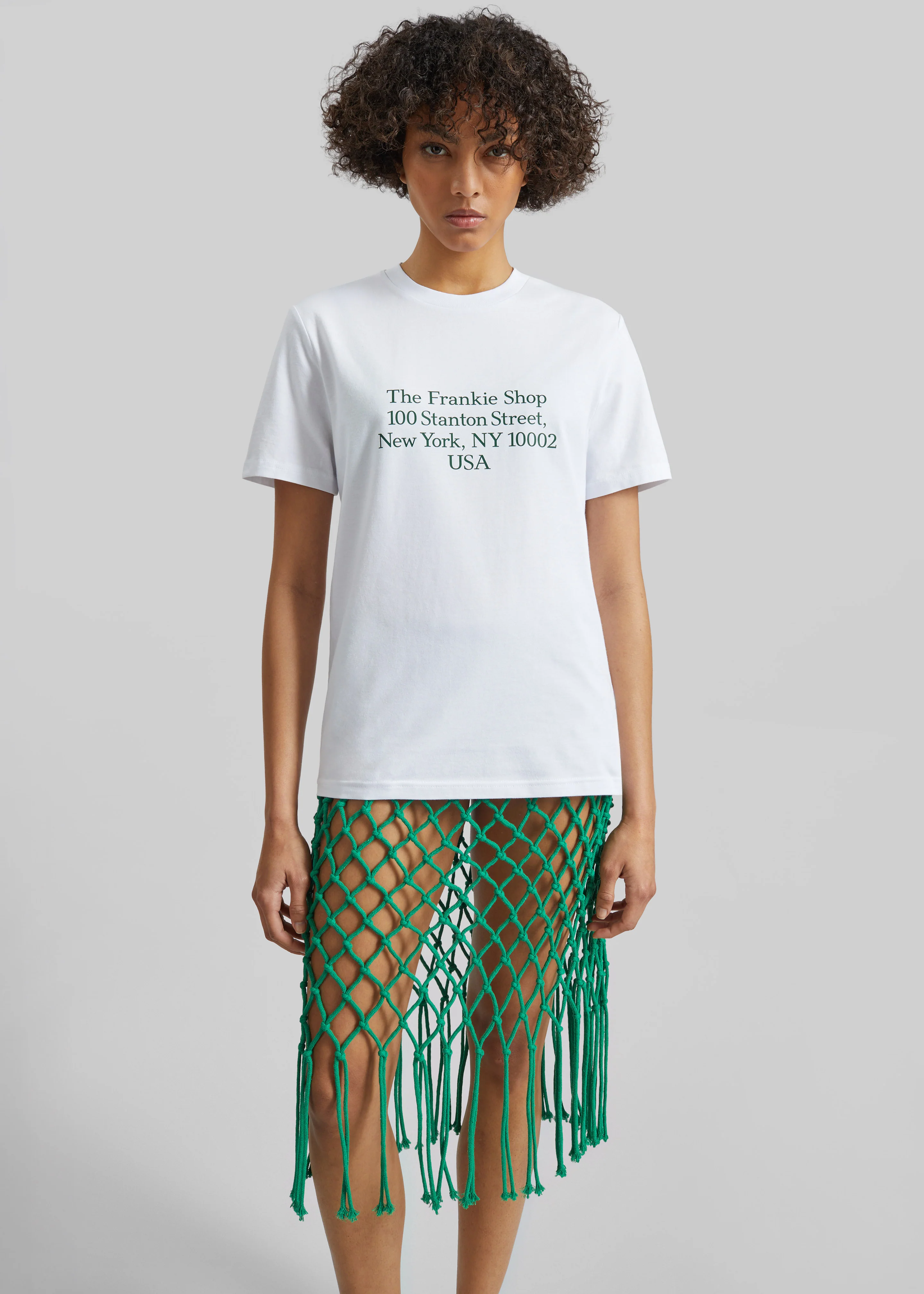 Tfs Stanton T-Shirt - White/Green