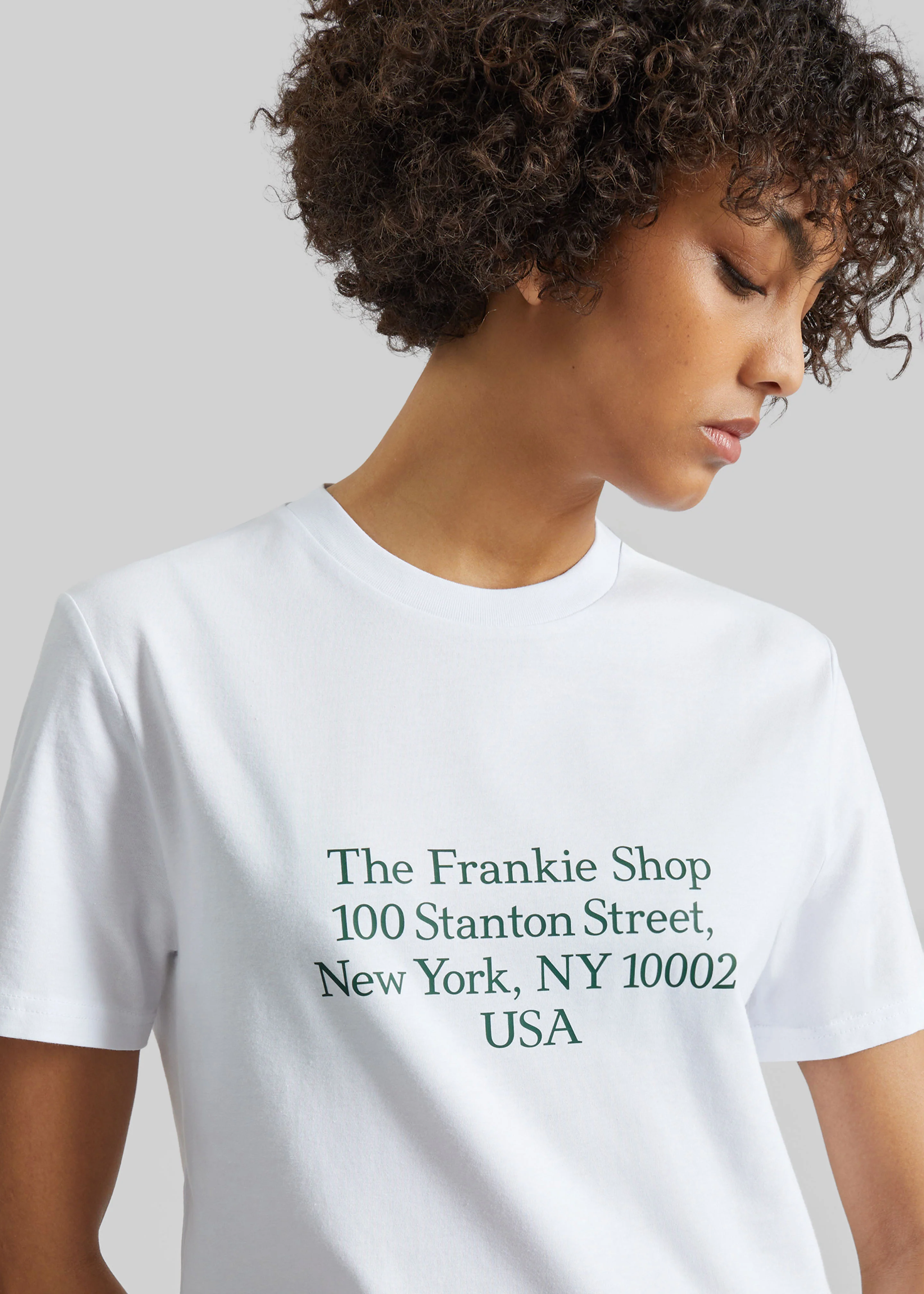 Tfs Stanton T-Shirt - White/Green - Image 2