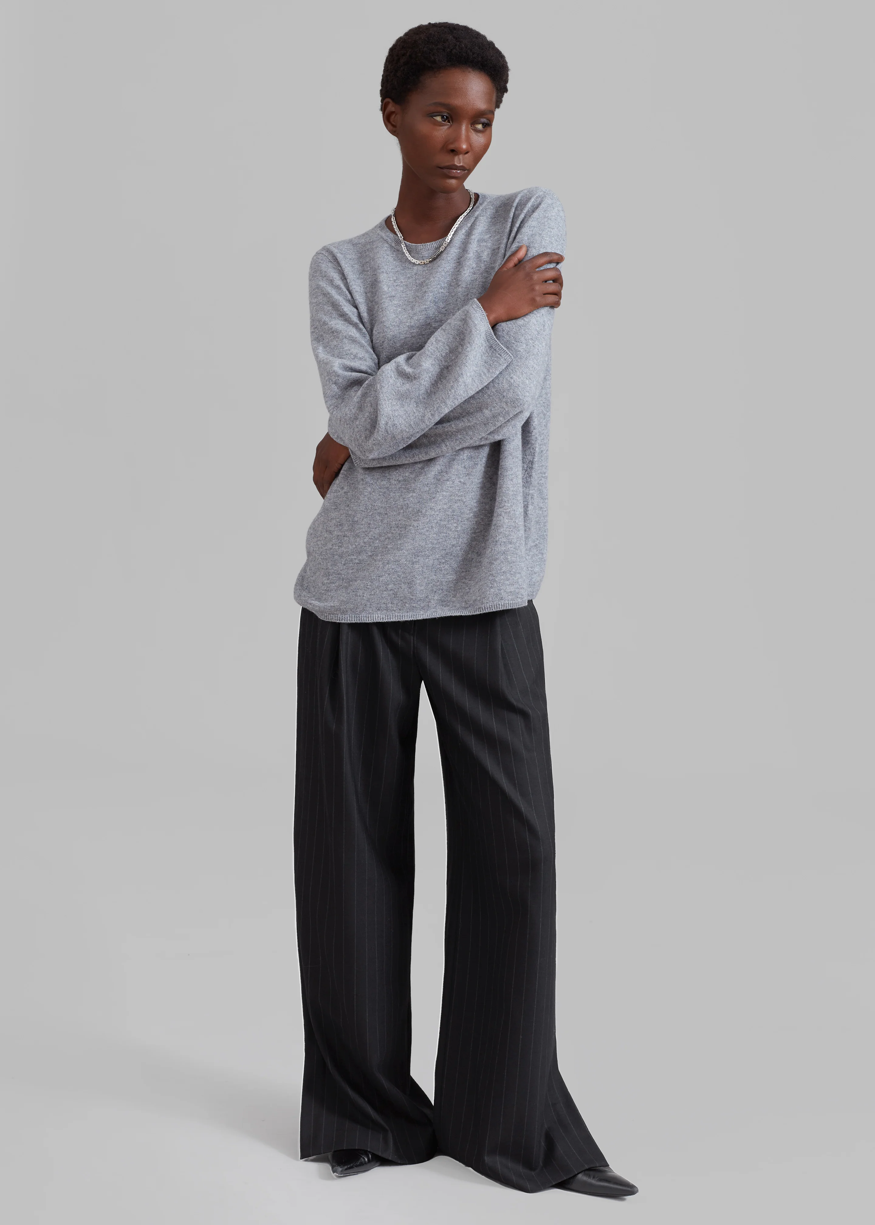 The Garment Chicago Pants - Black Pinstripe - Image 5