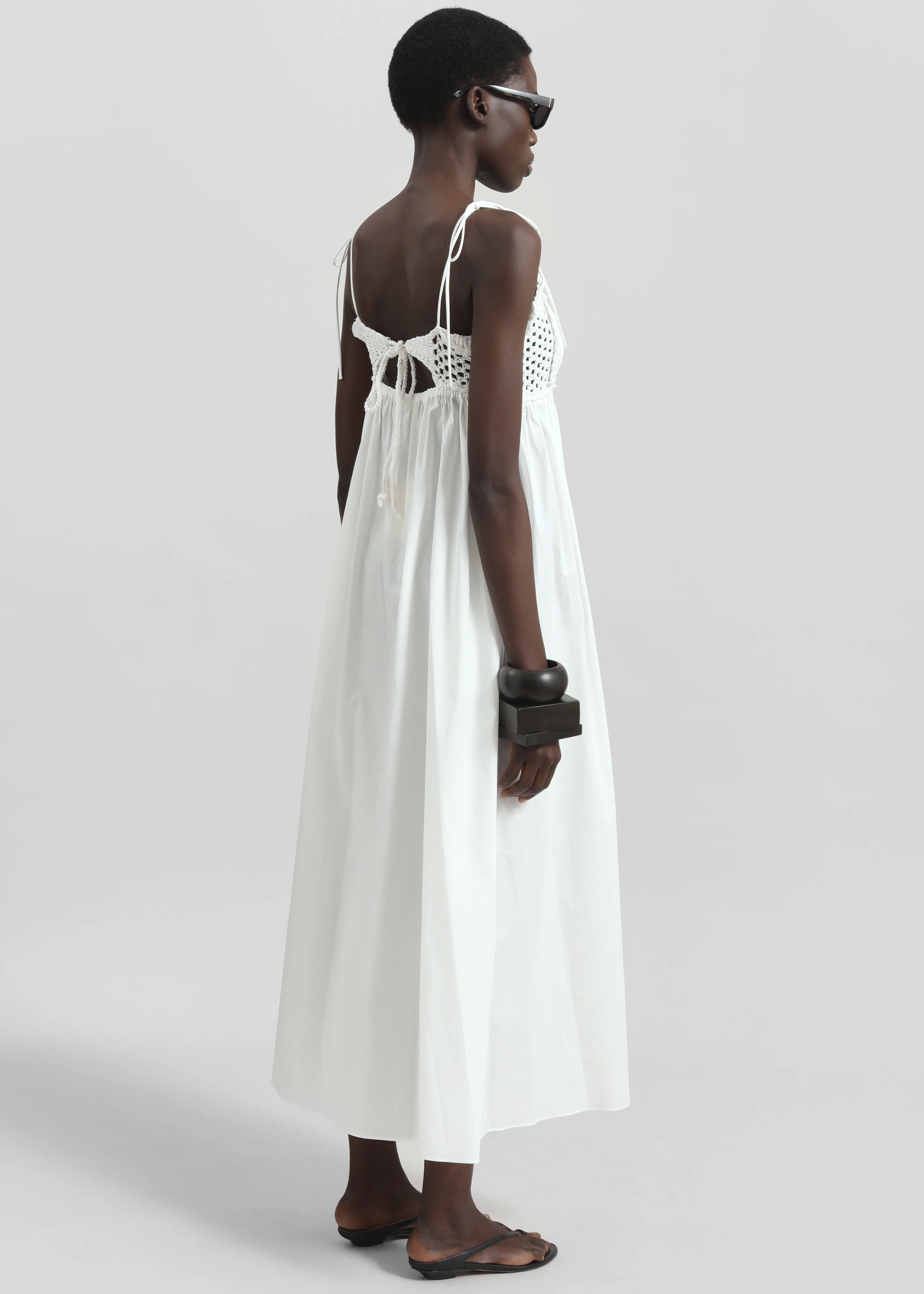 The Garment Kirsten Crochet Dress - White - Image 6