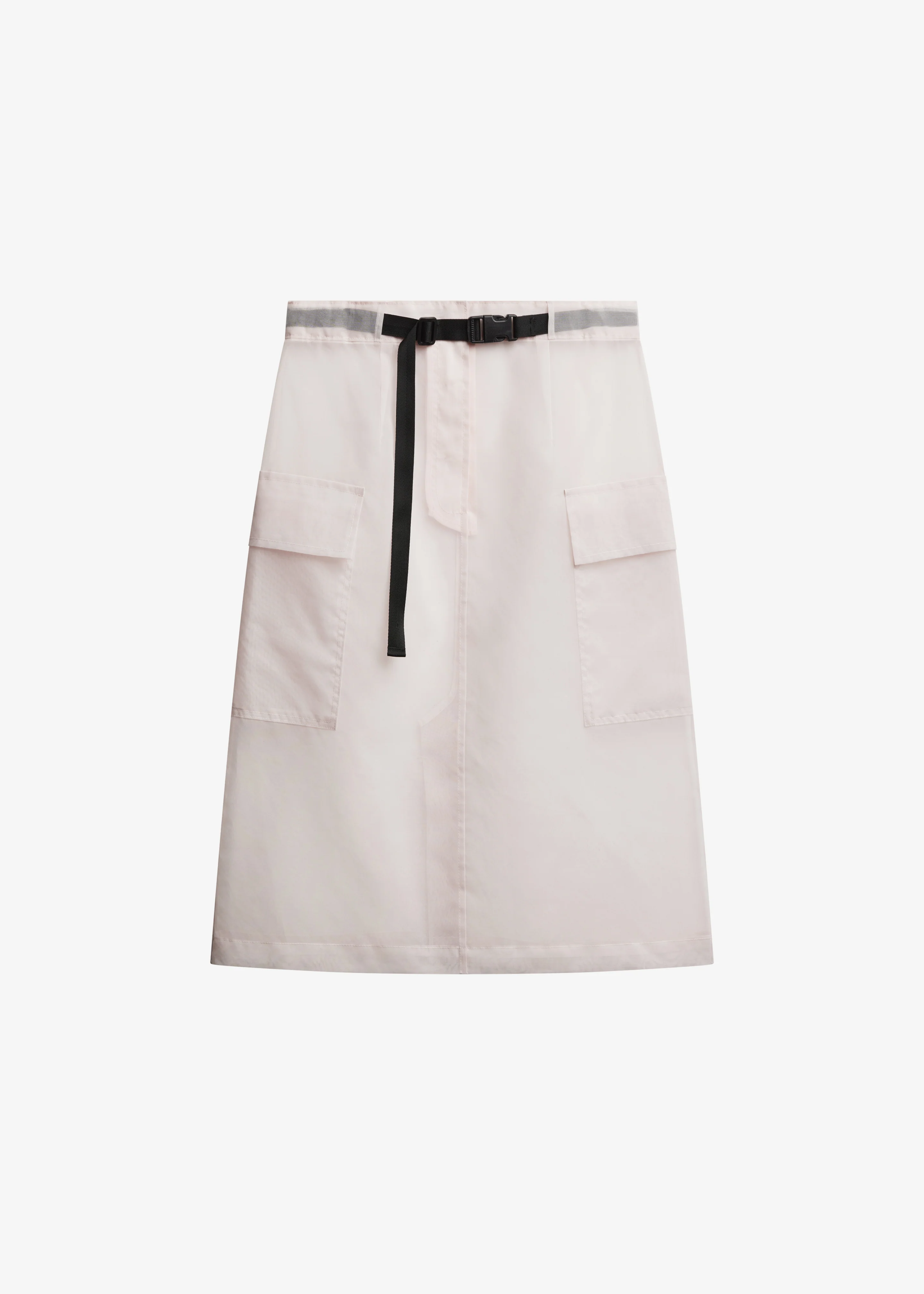 Tilly Sheer Utility Skirt - Faded Pink - Image 9
