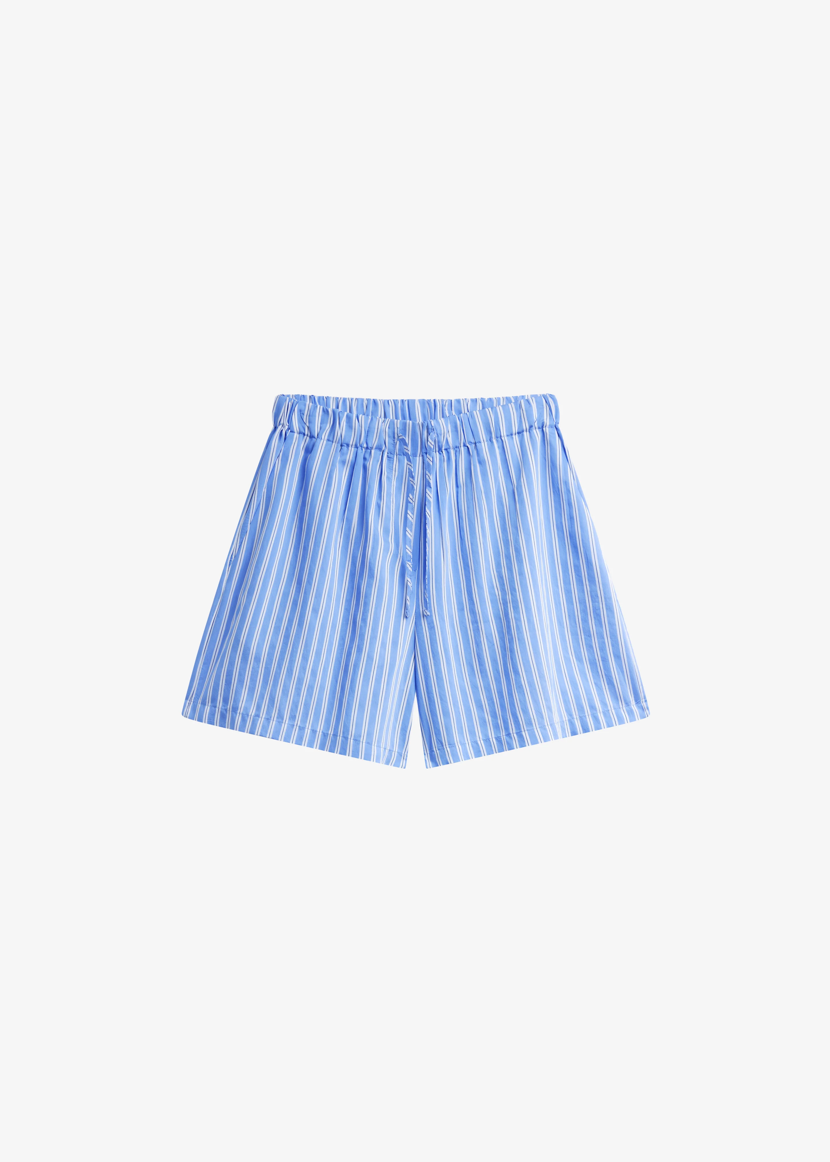 Toscane Boxer Shorts - Blue/White Stripe - Image 10